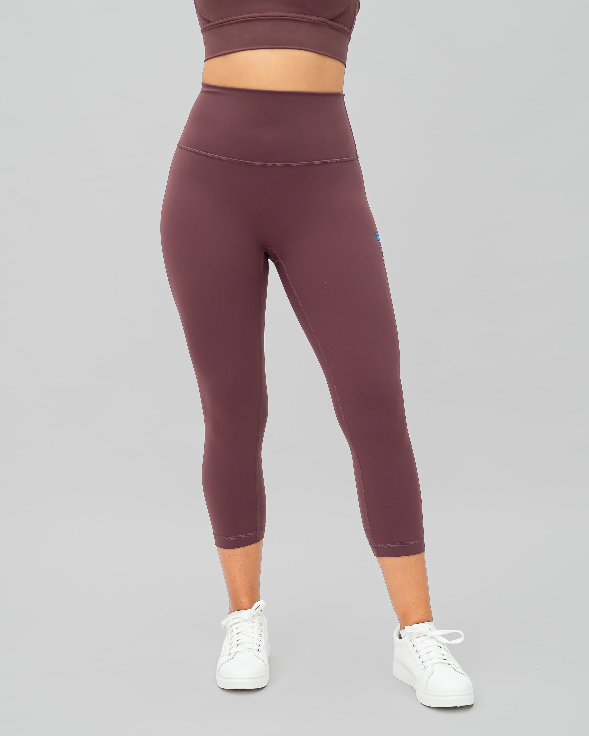 MidRise Leggings - Royal Garnet