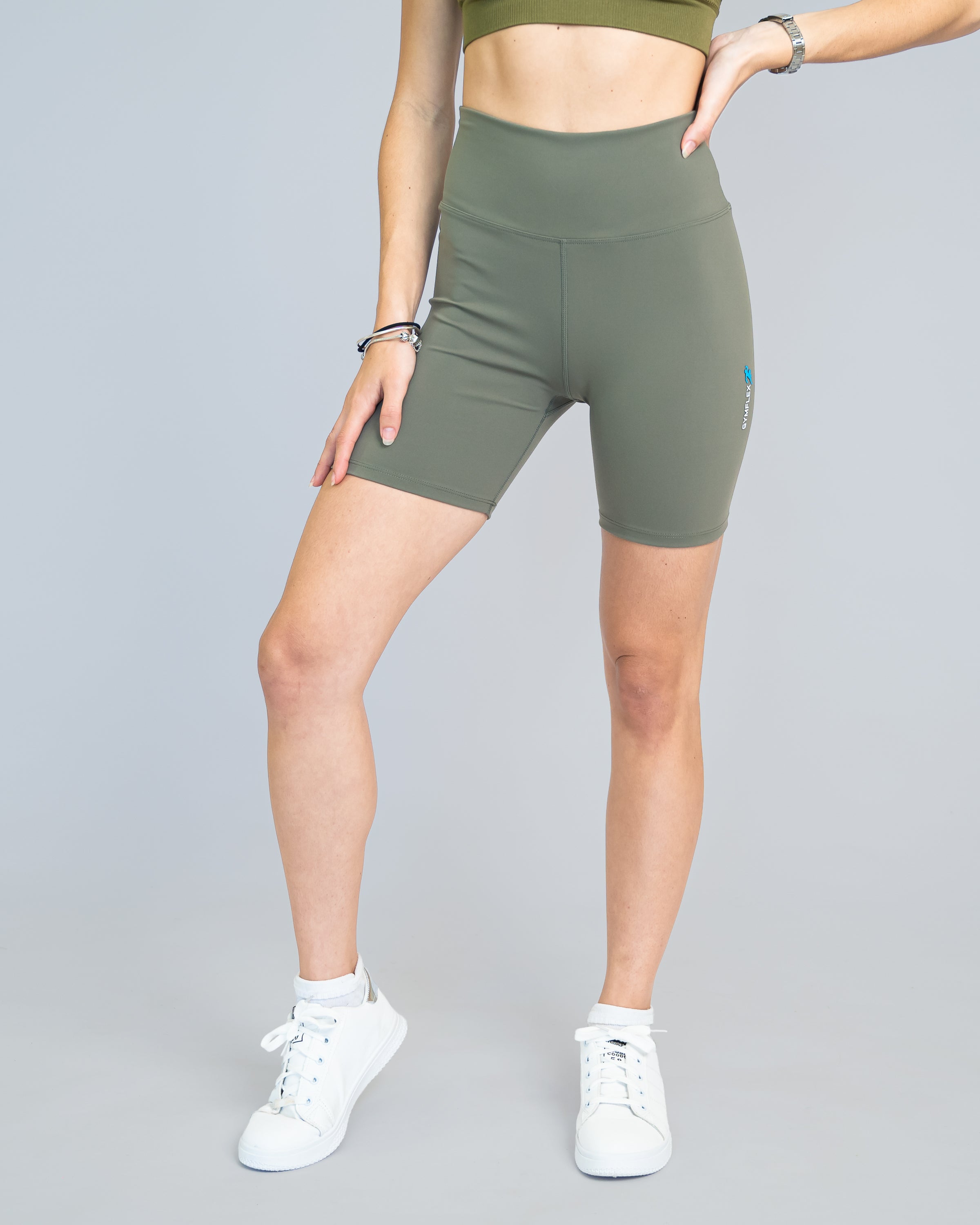 Yoga Shorts - Fern Green