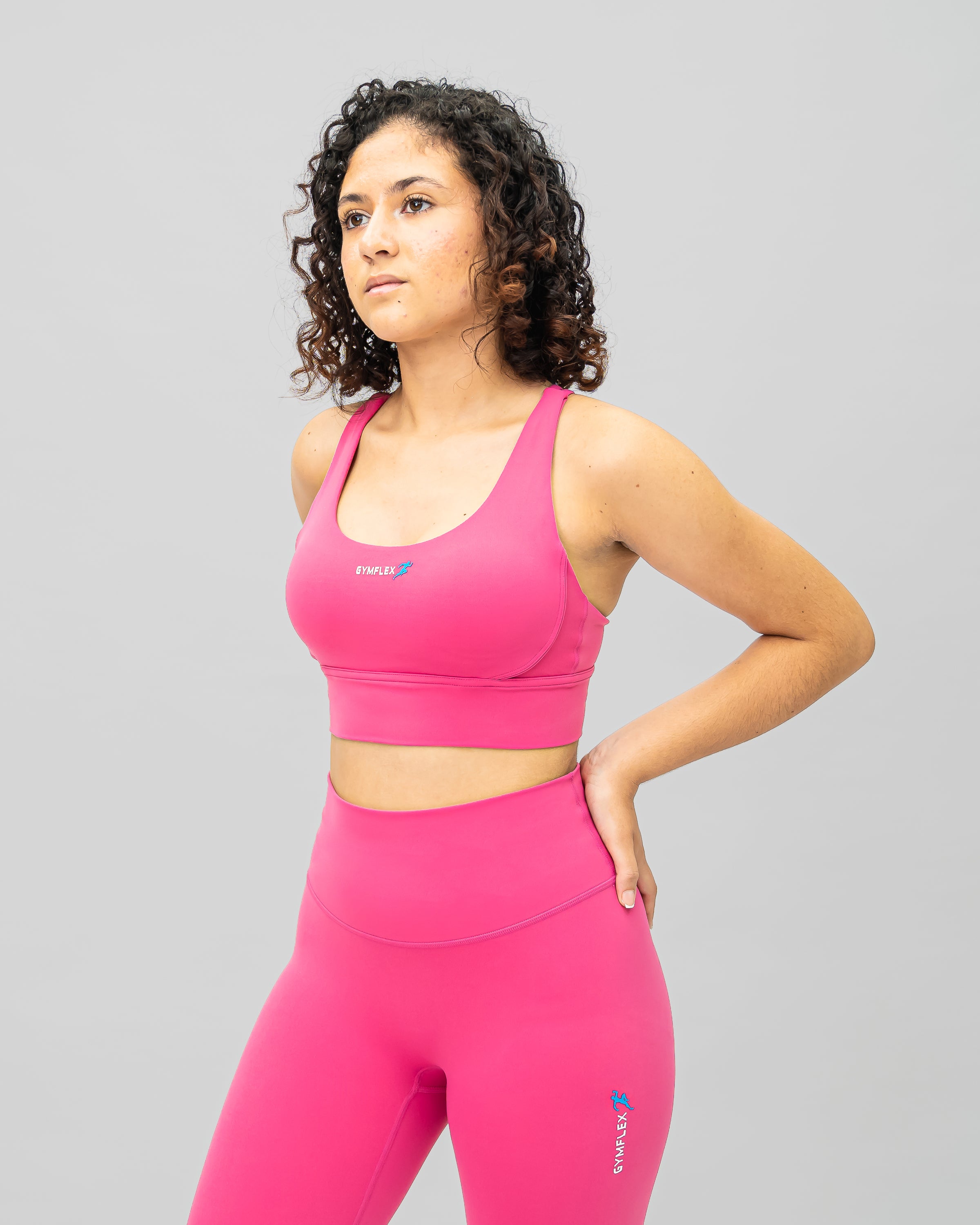 Nova Sports Bra - Deep pink