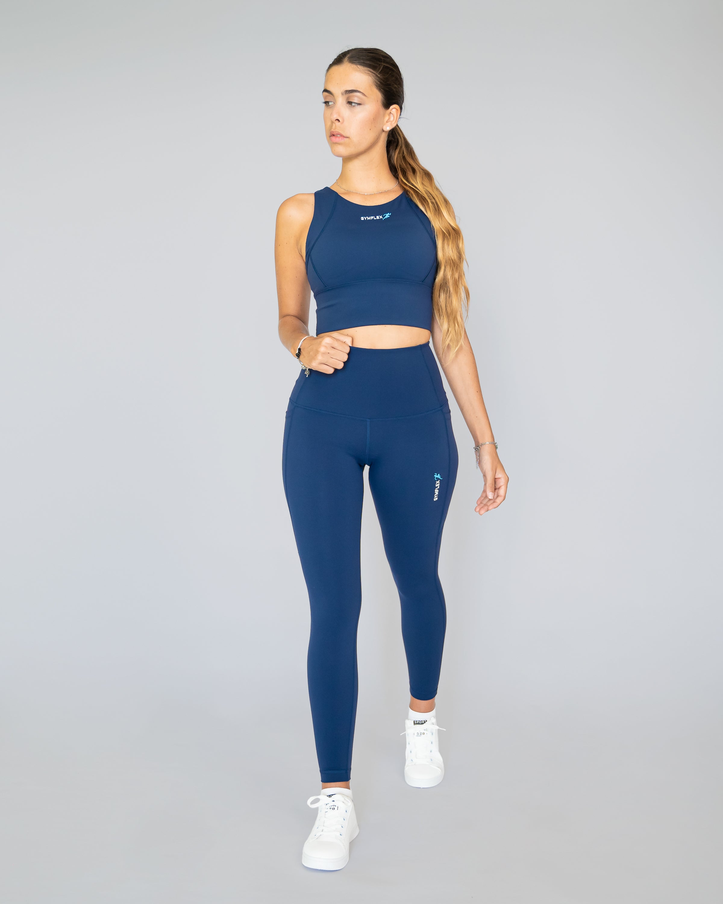 Energize Space Blue Sports Bra