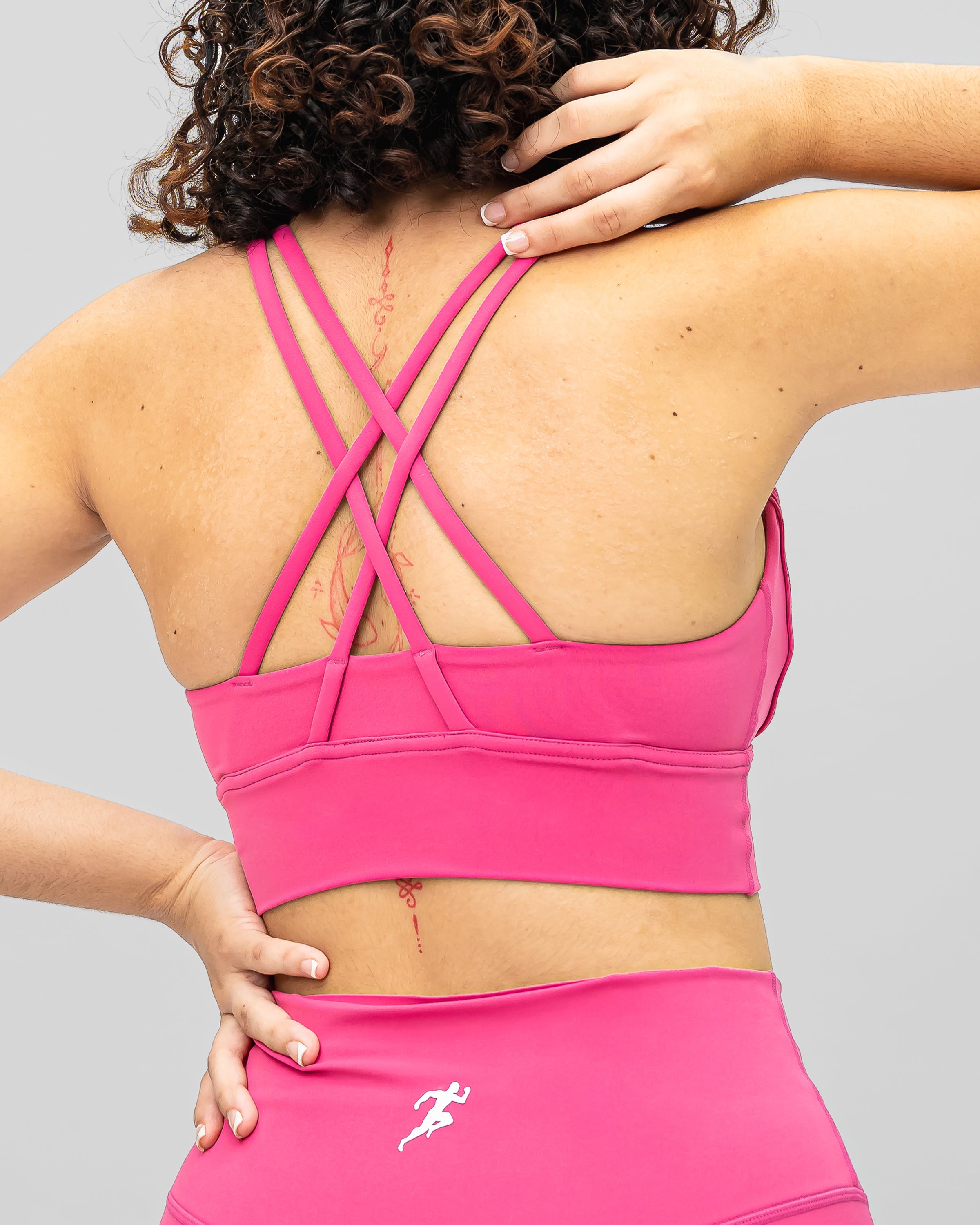 Nova Sports Bra - Deep pink