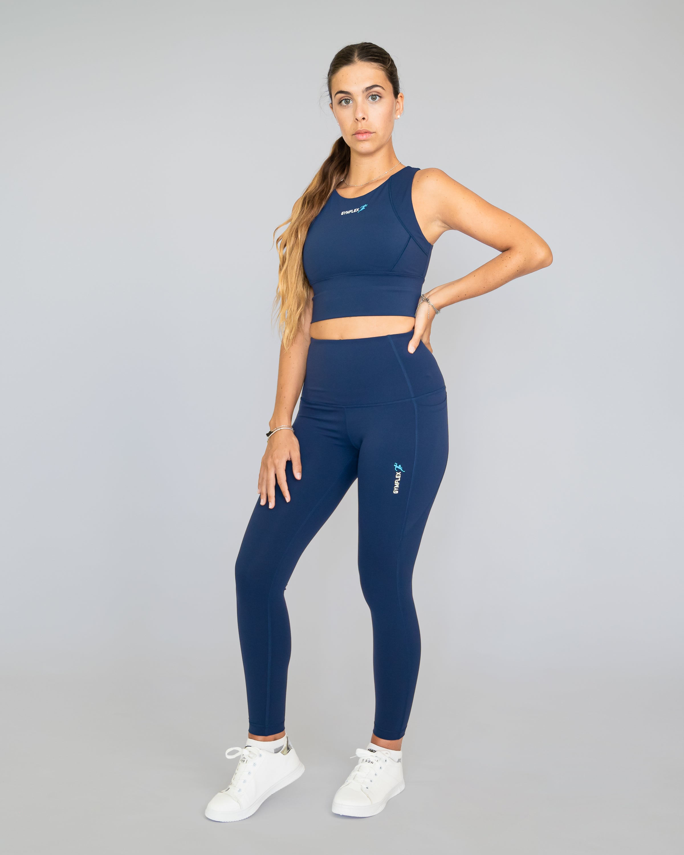 Energize Space Blue Sports Bra