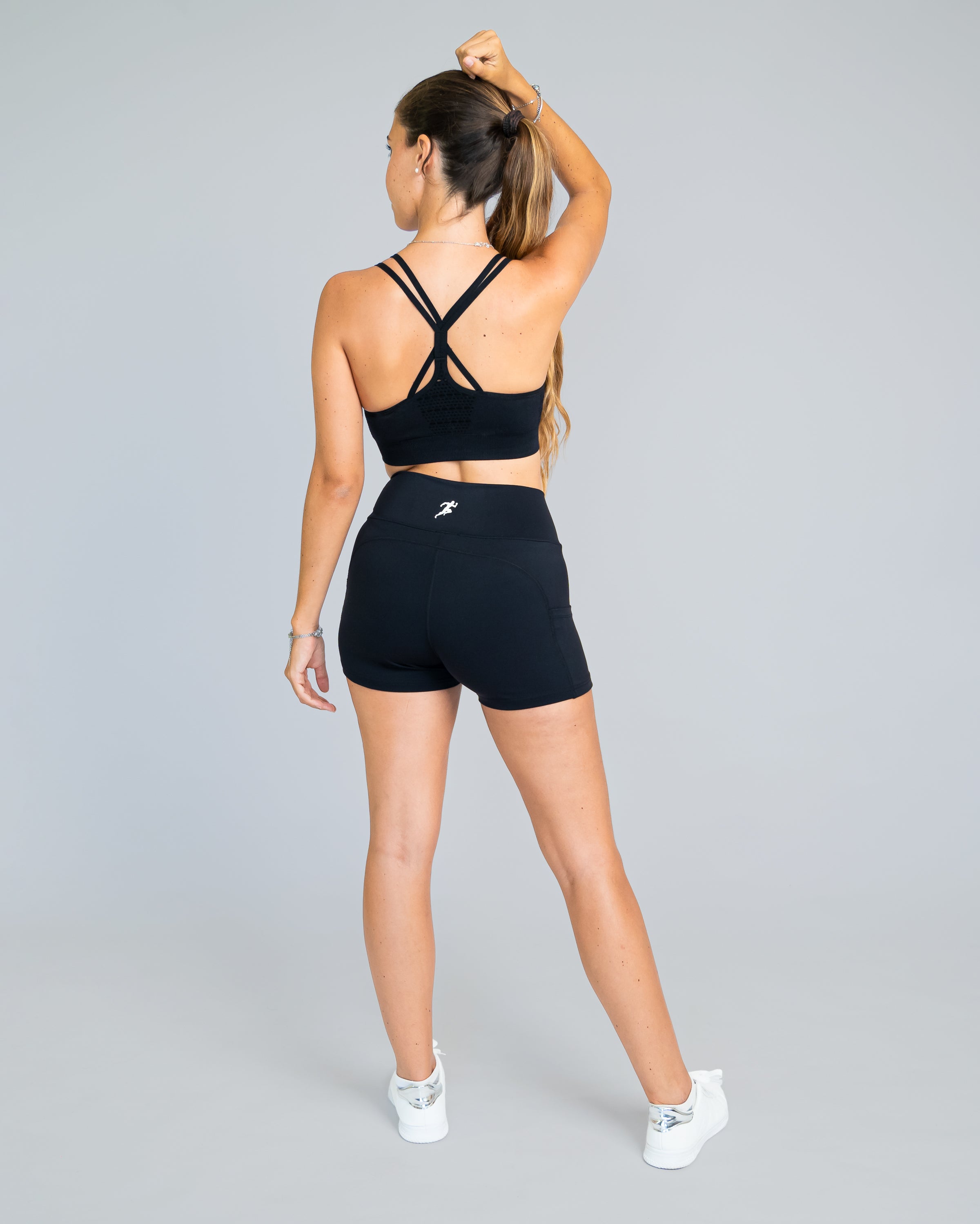 Yoga Training Shorts - Black