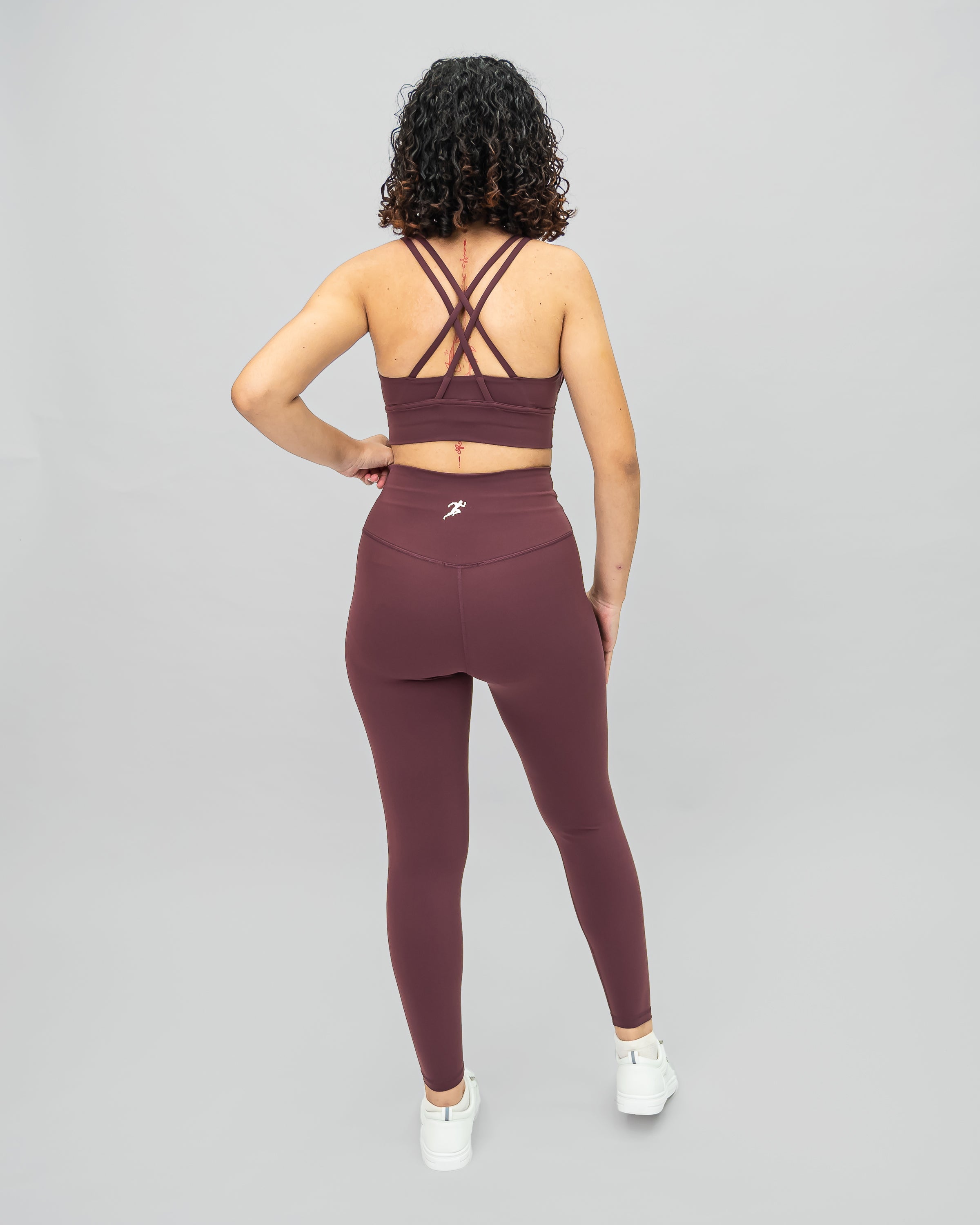 Nova Leggings - Purple brown