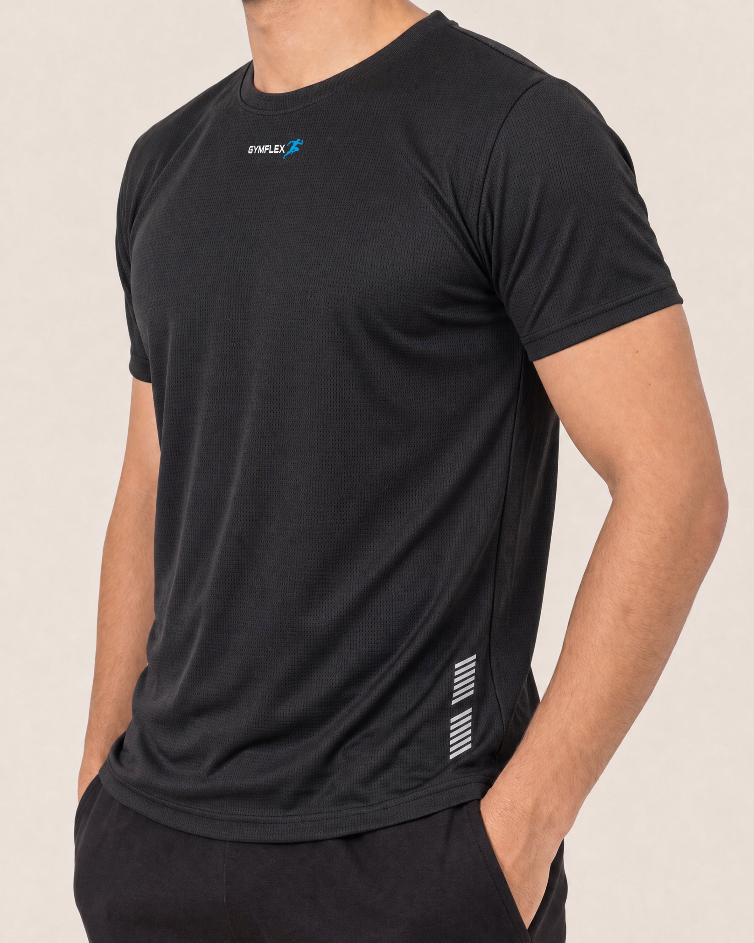 Athletic Black T-shirt
