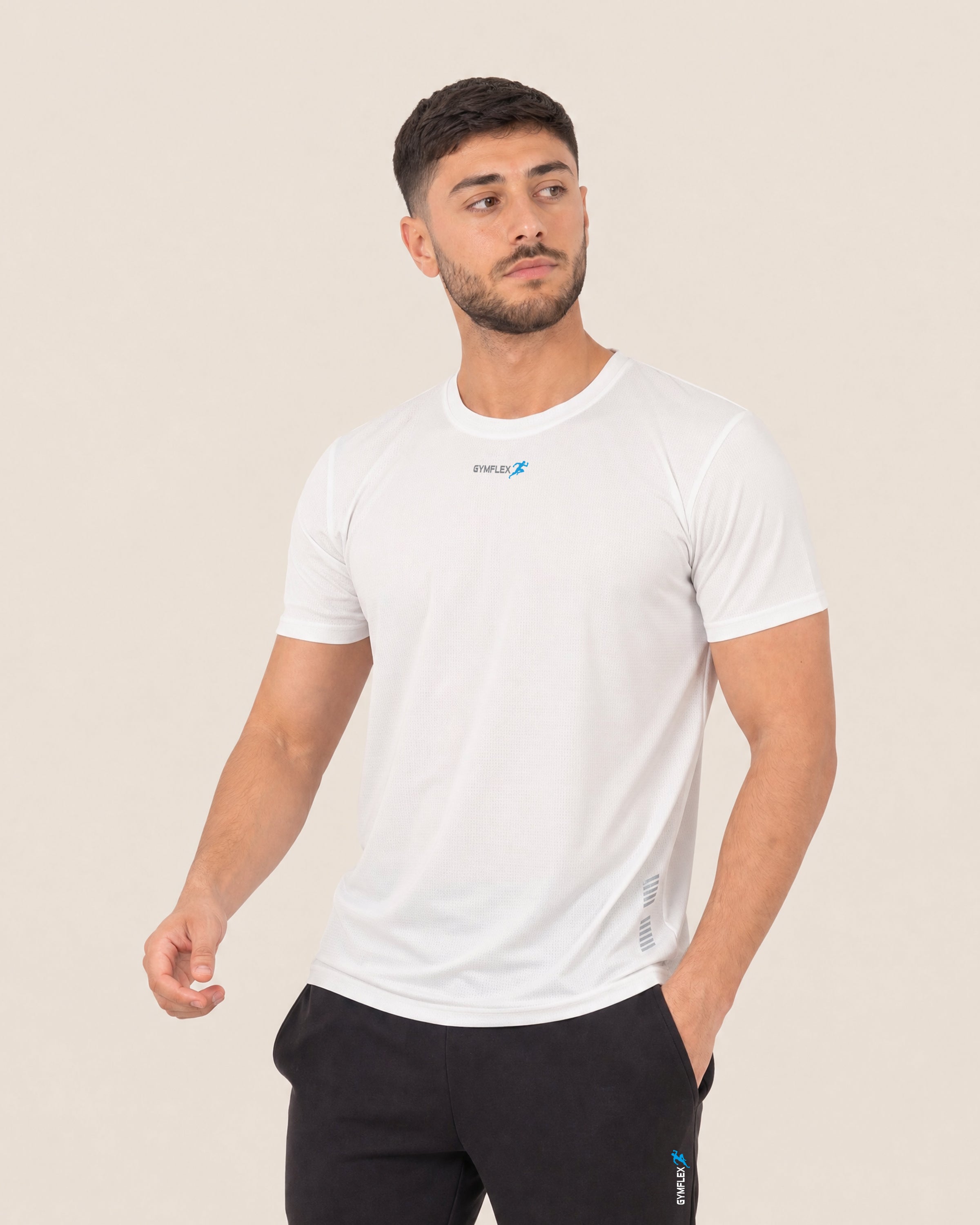 Athletic White T-shirt