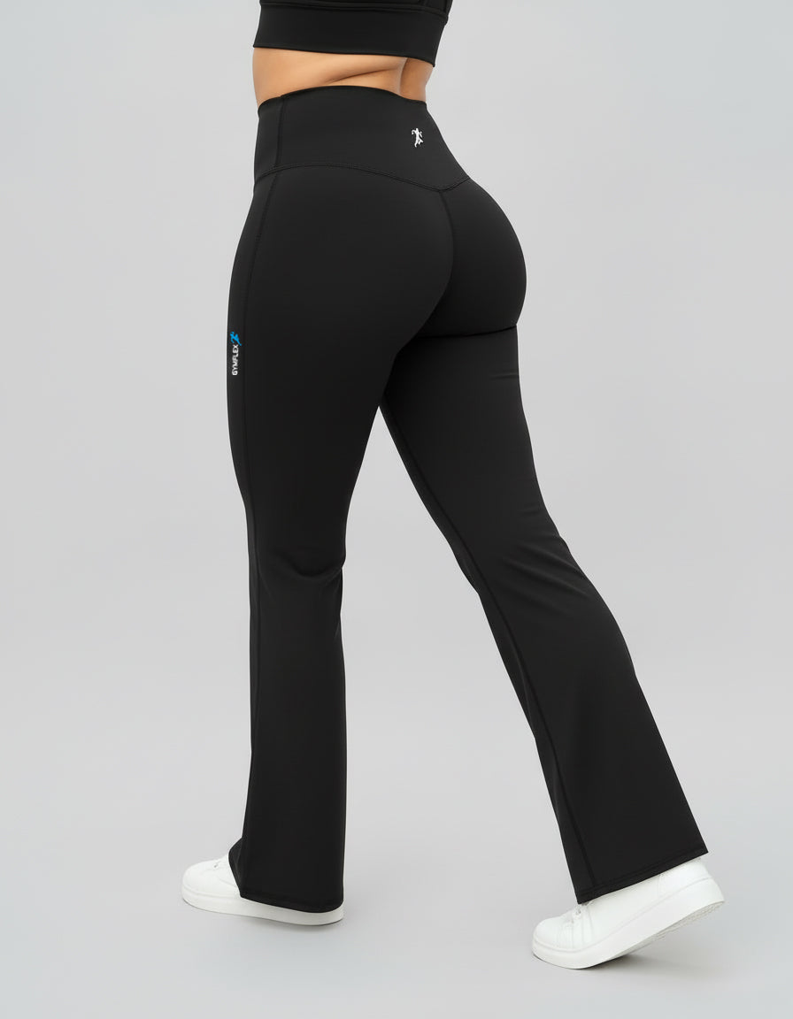 Nova Flare Leggings - Black