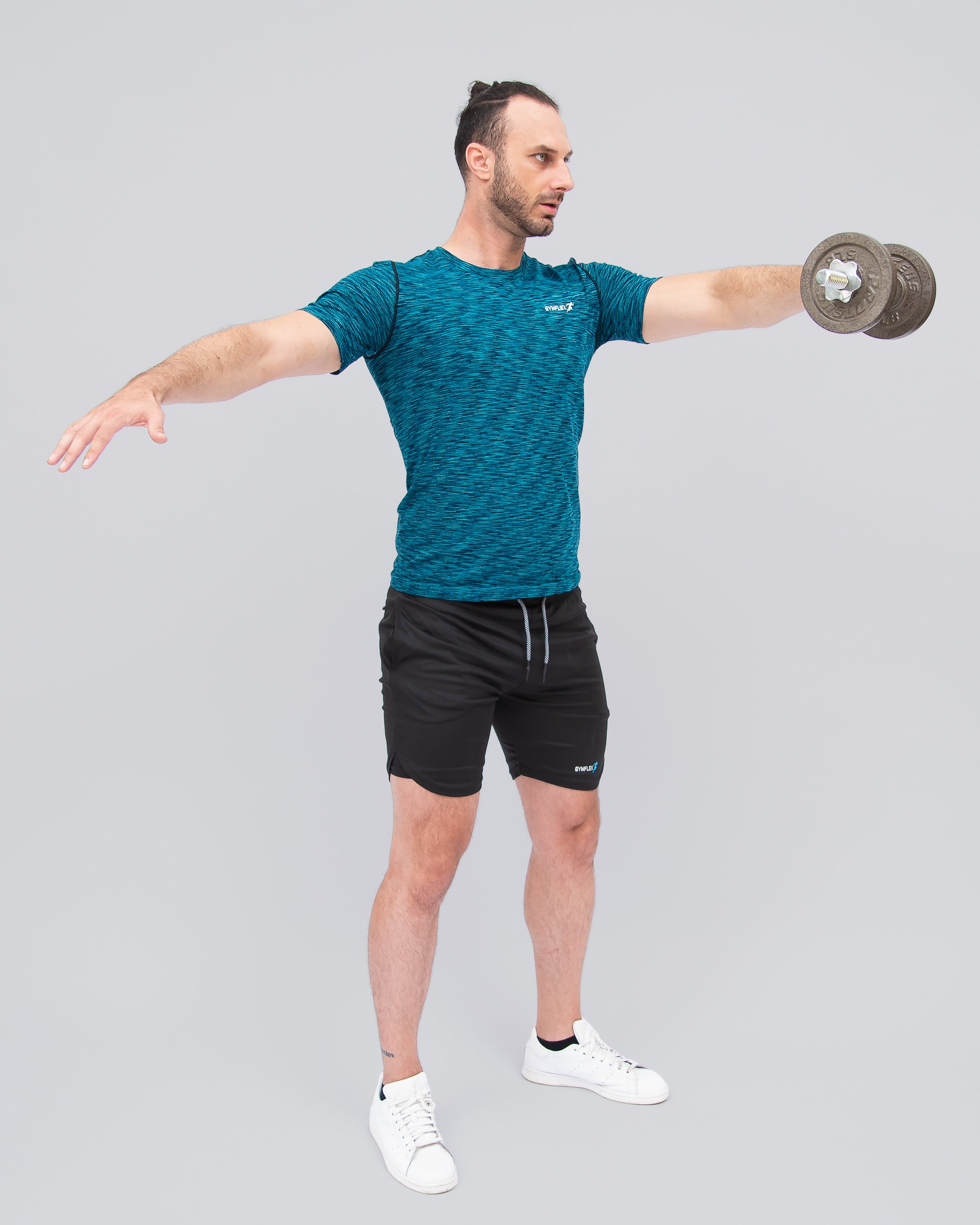 Powersports Blue T-Shirt  (Oversize)