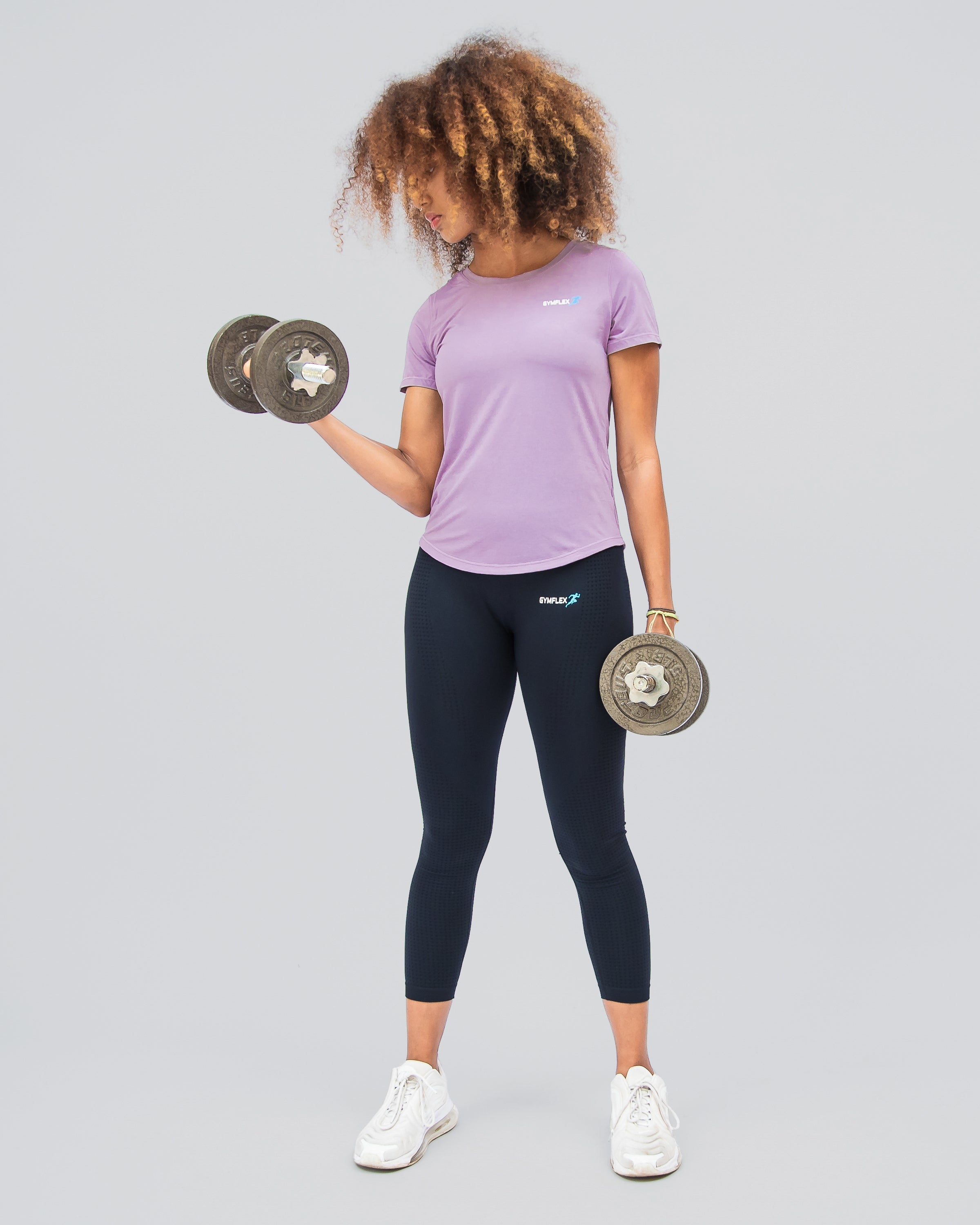 Evolve Light Purple Women T-shirt