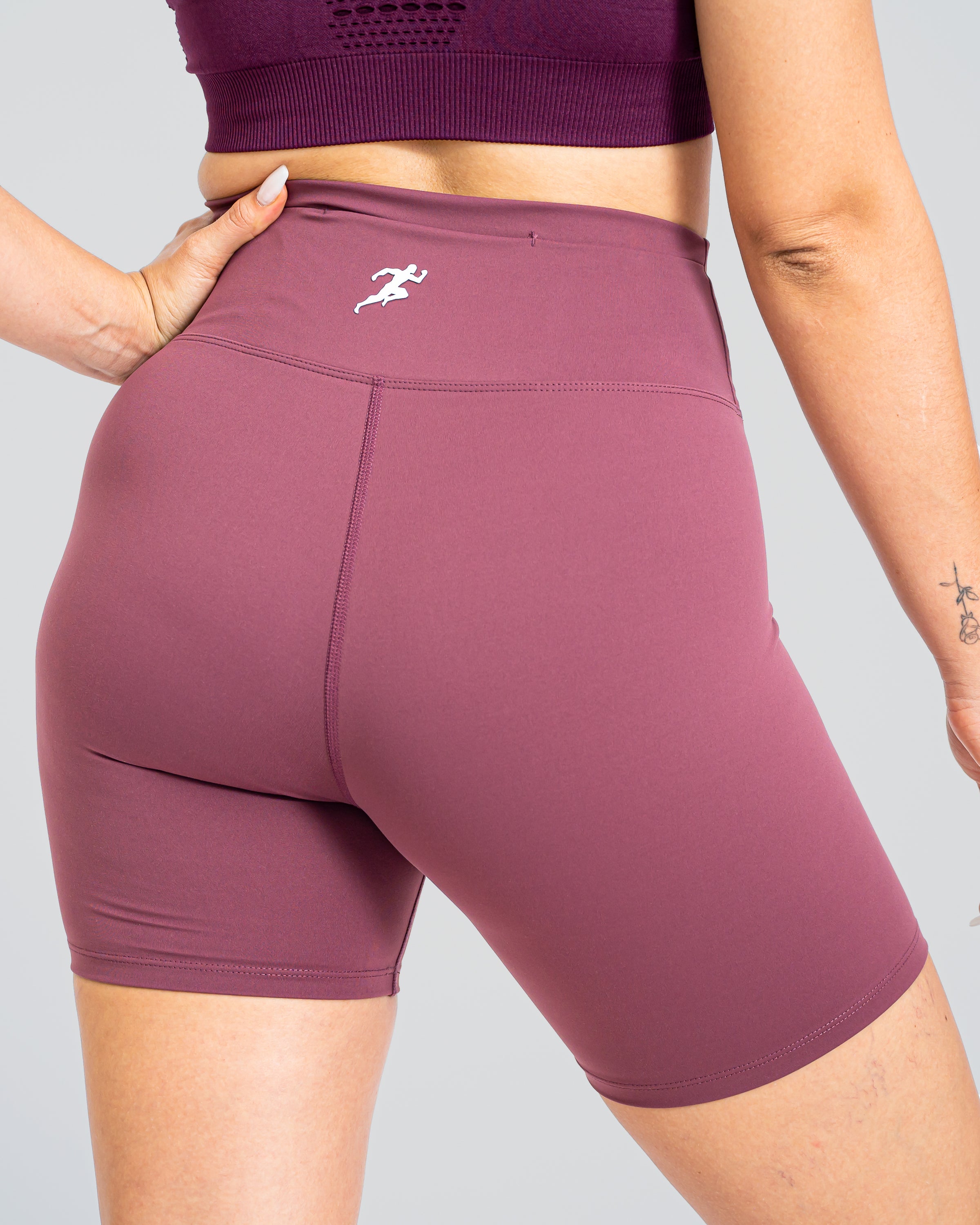 Yoga Shorts - Grenat