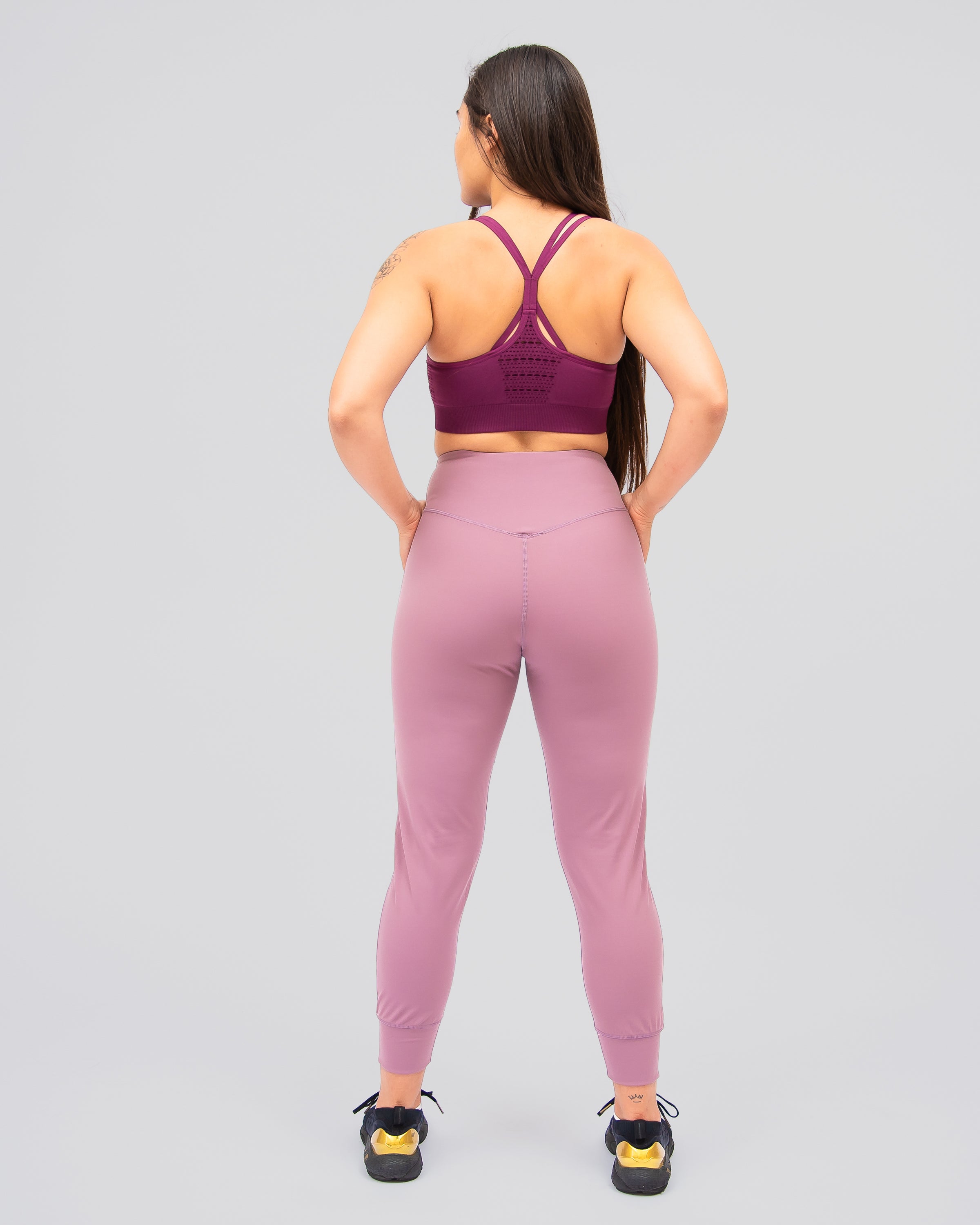 Flex Strappy Grenat Sports Bra