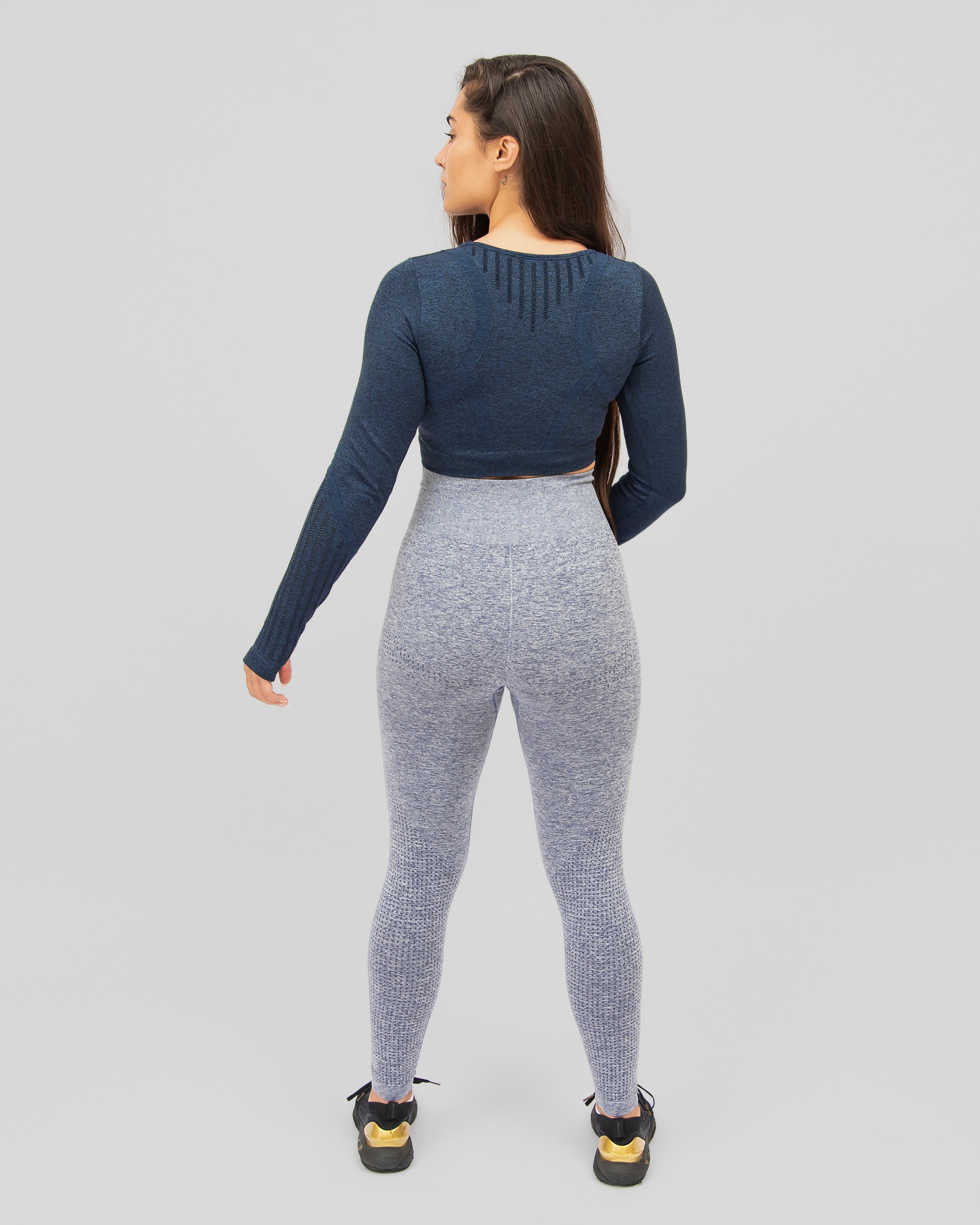 Active Marl Grey Seamless Leggings