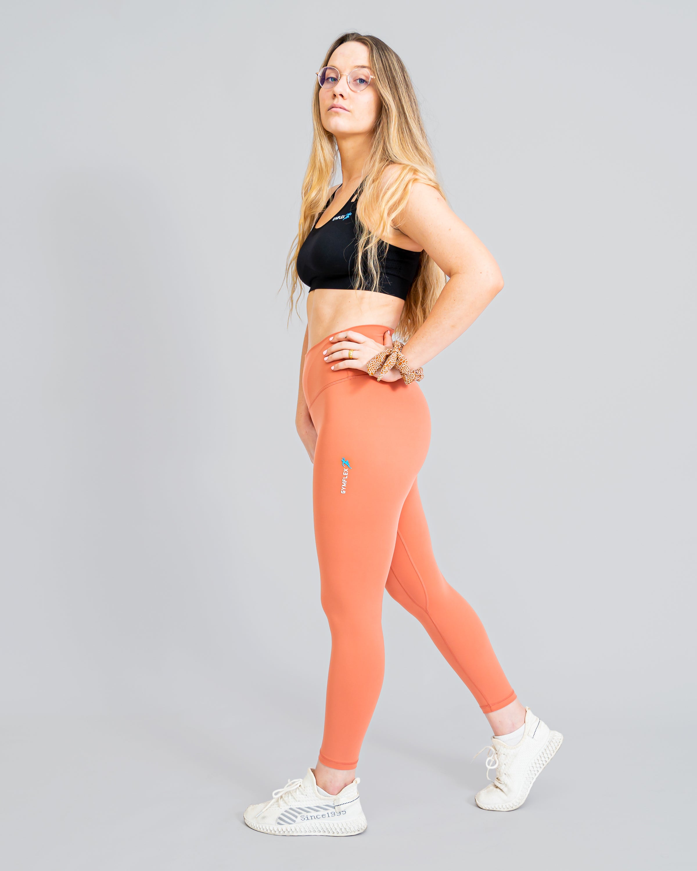 Yoga Legging - Coral Orange