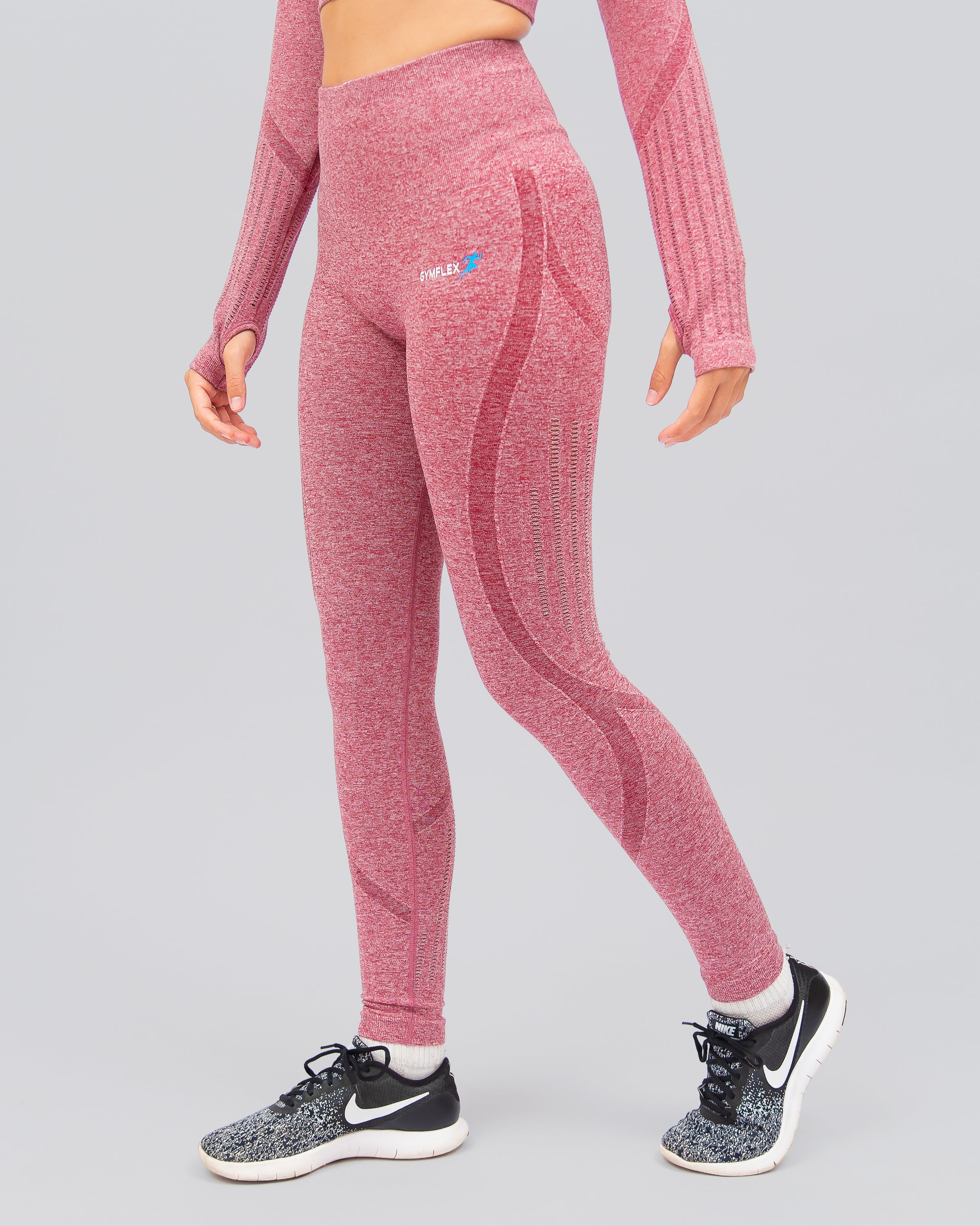 Dynamic Pink Seamless Legging