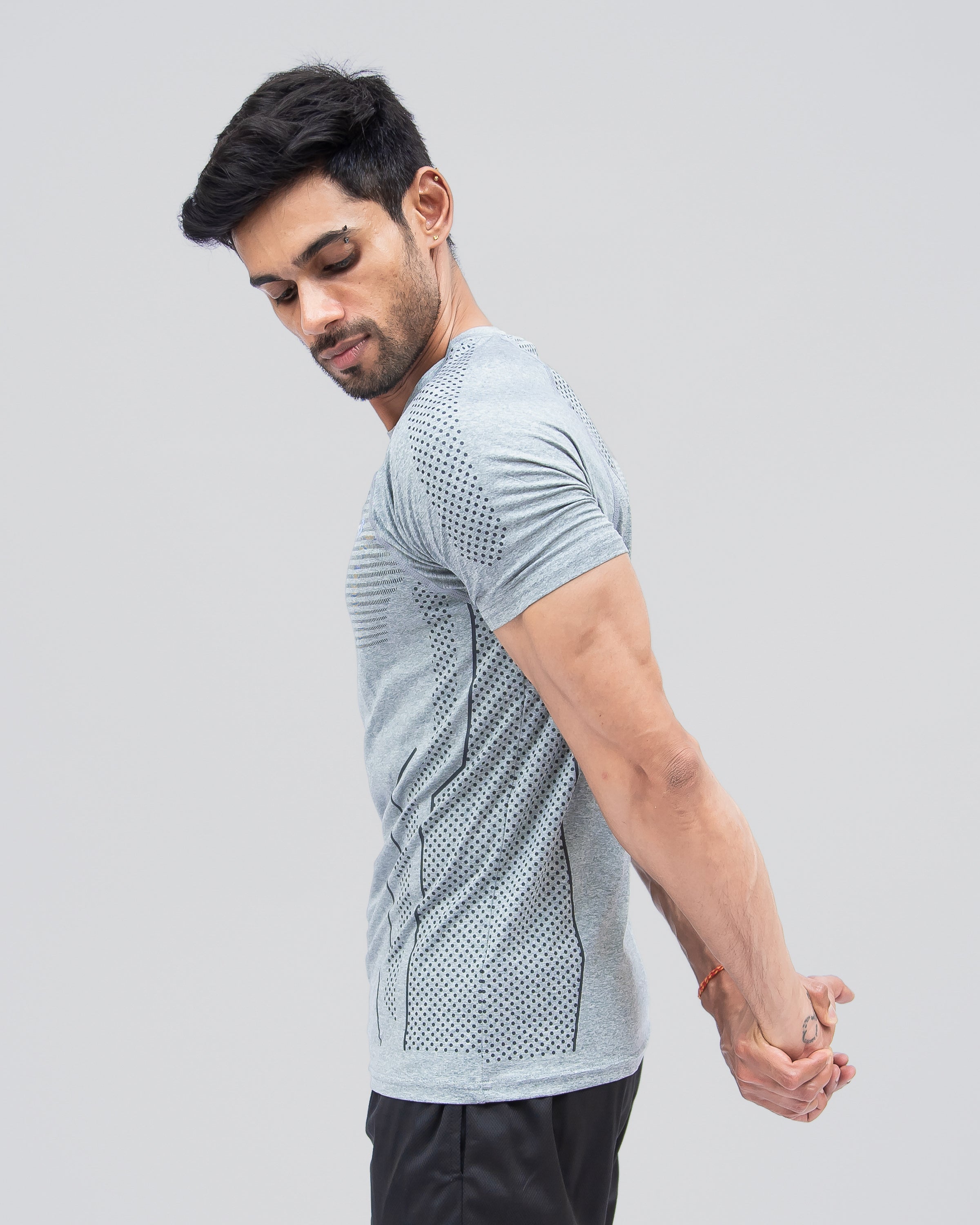 GymFlex Stone Grey Men’s T-shirt
