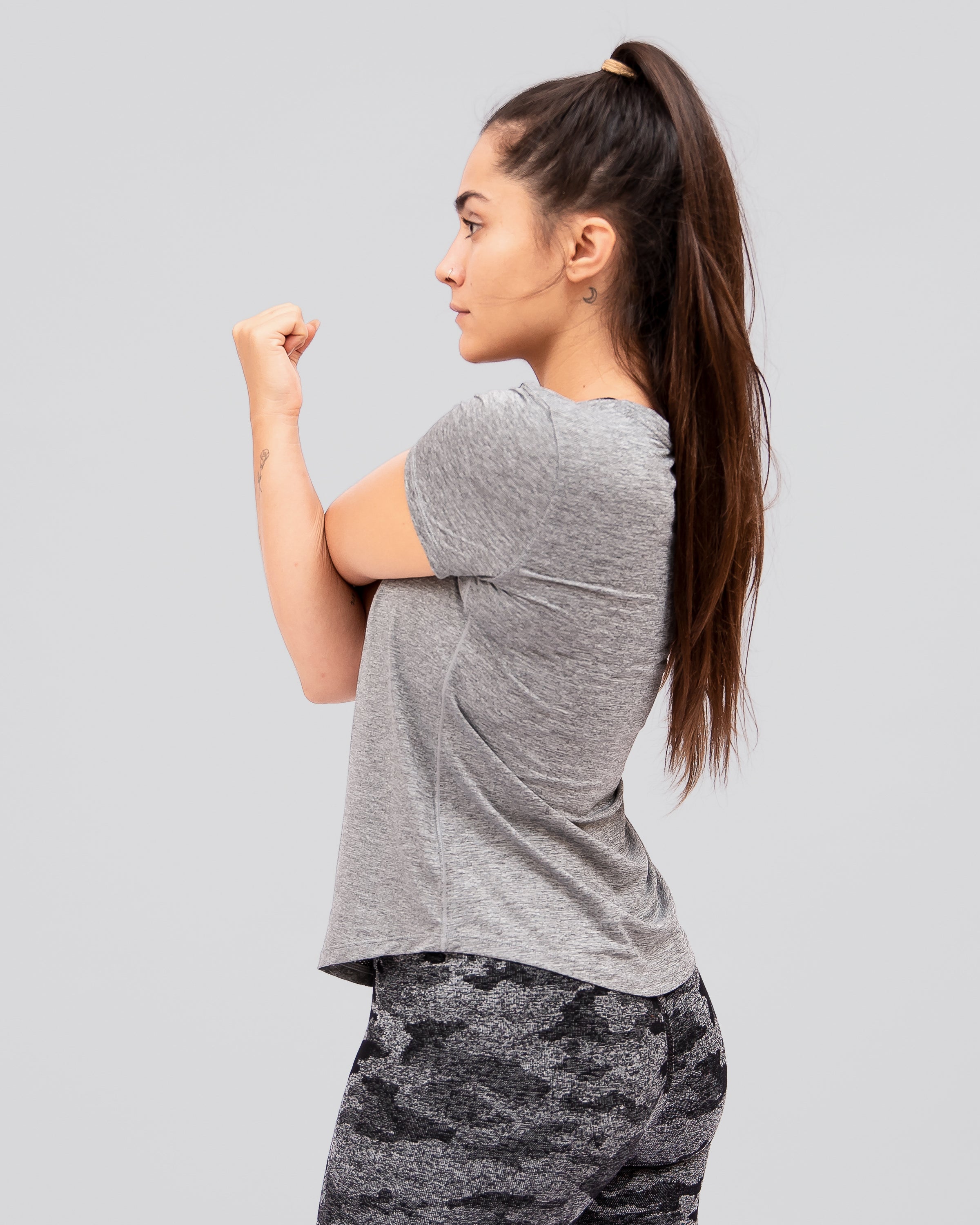 Core Women Grey T-shirt