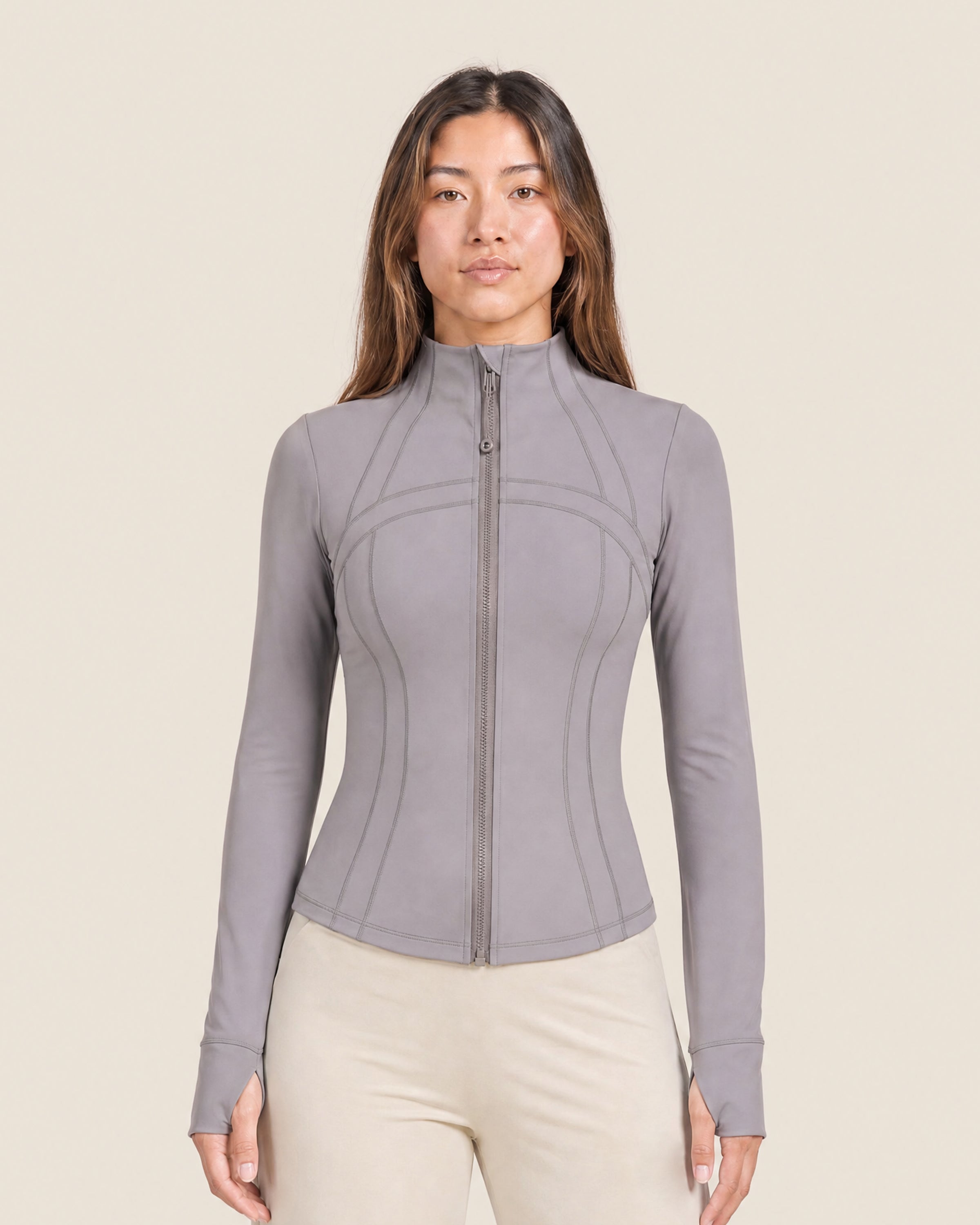 Velocity Jacket - Light Grey