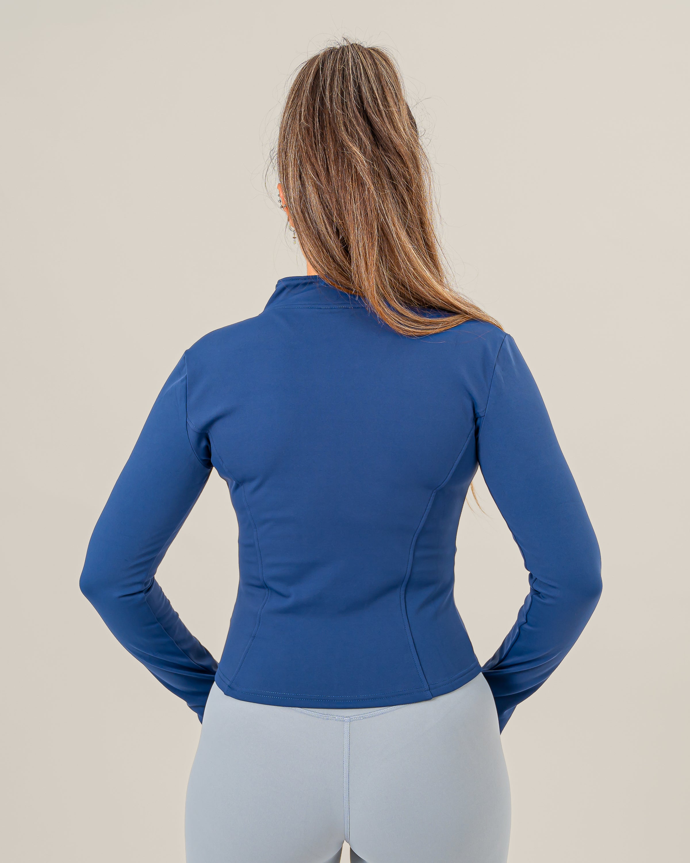 Nova Long Sleeve Jacket Navy Blue