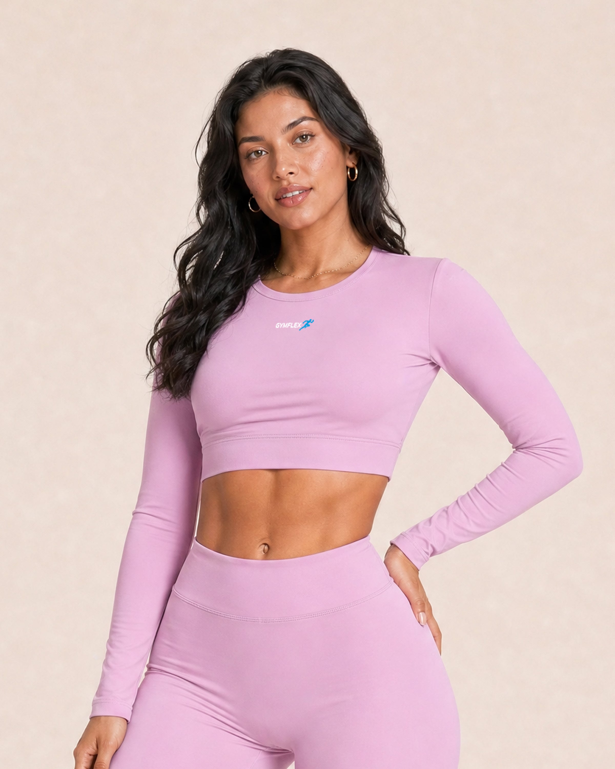 Soft motion Crop Top - Pink