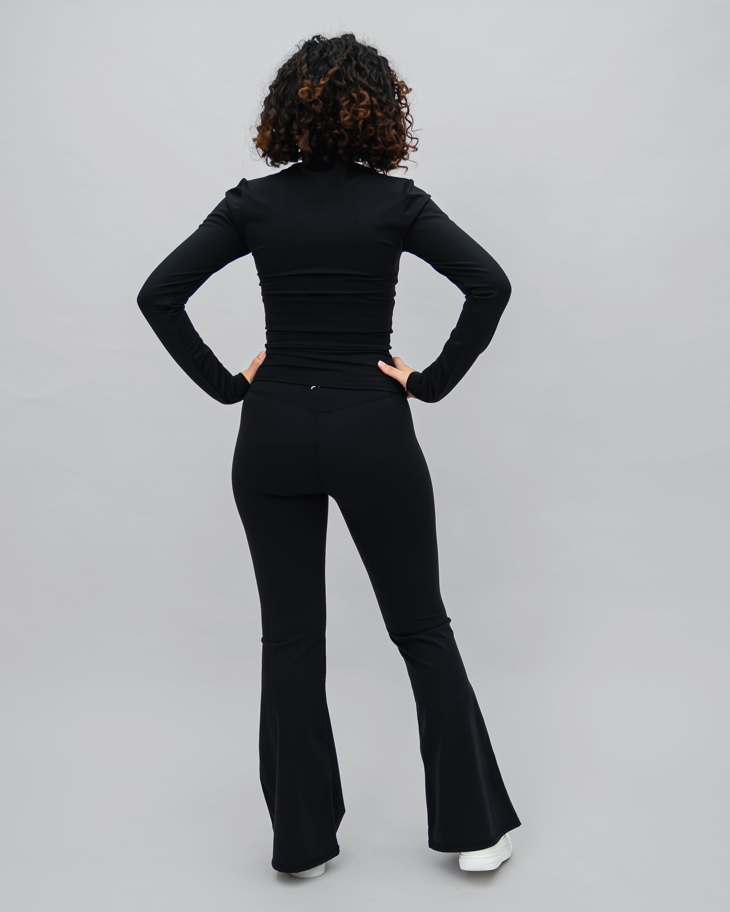 Nova Flare Leggings - Black