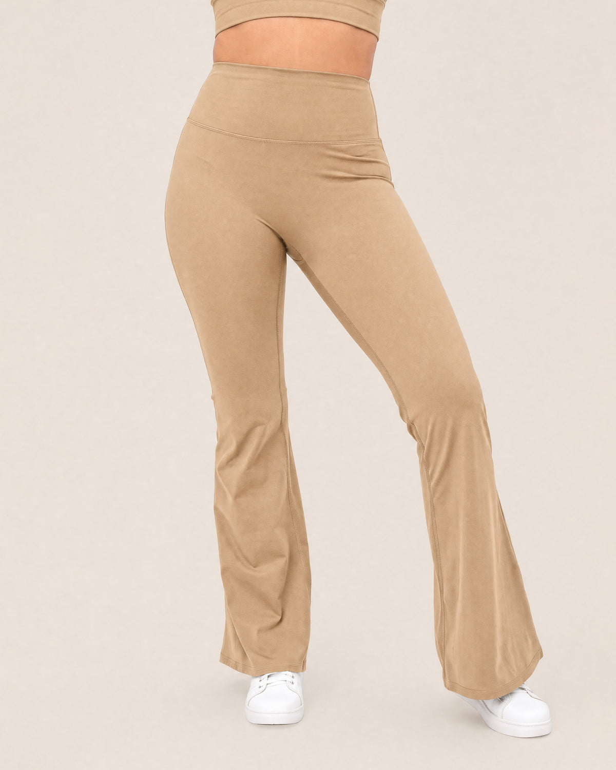 Nova Flare Leggings - Cocoa
