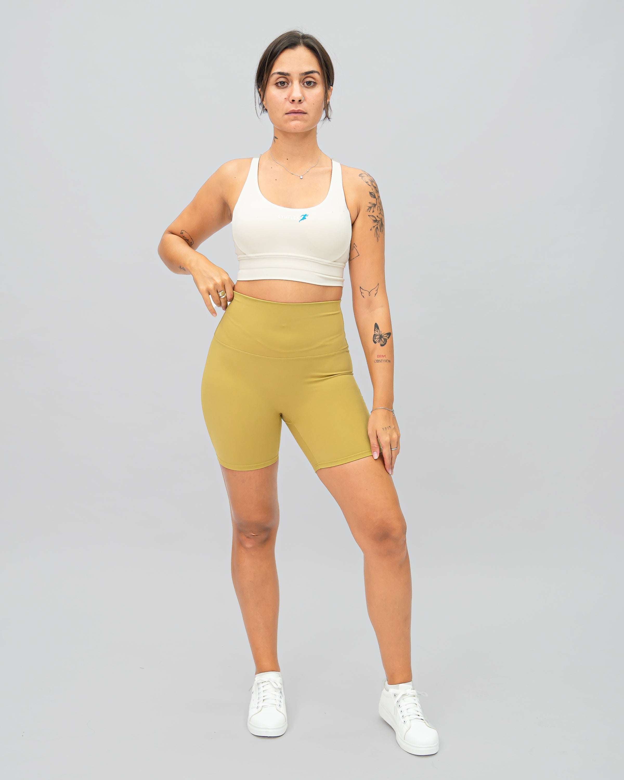 Nova Shorts - Yellow leaves