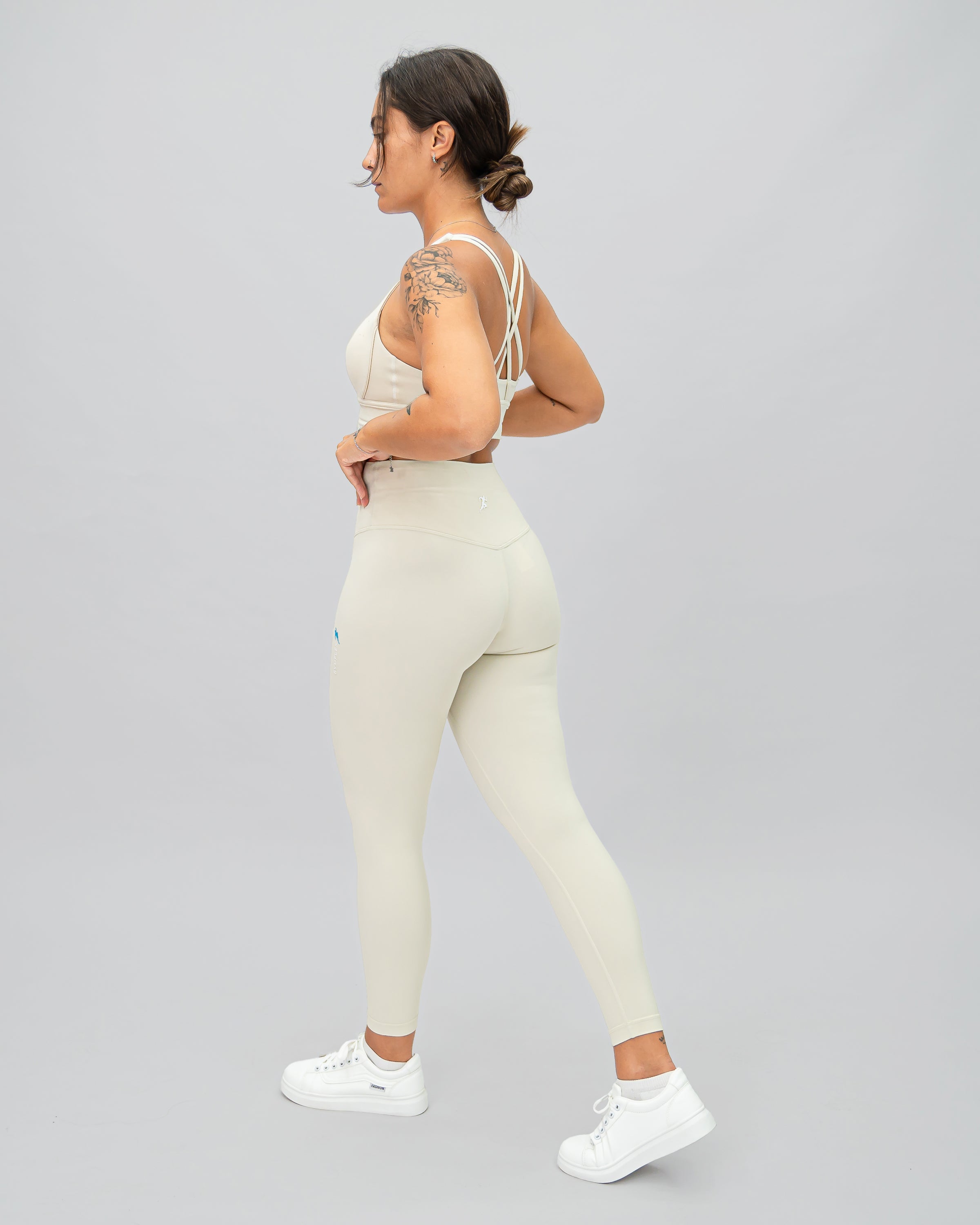 Nova Leggings - Light Ivory
