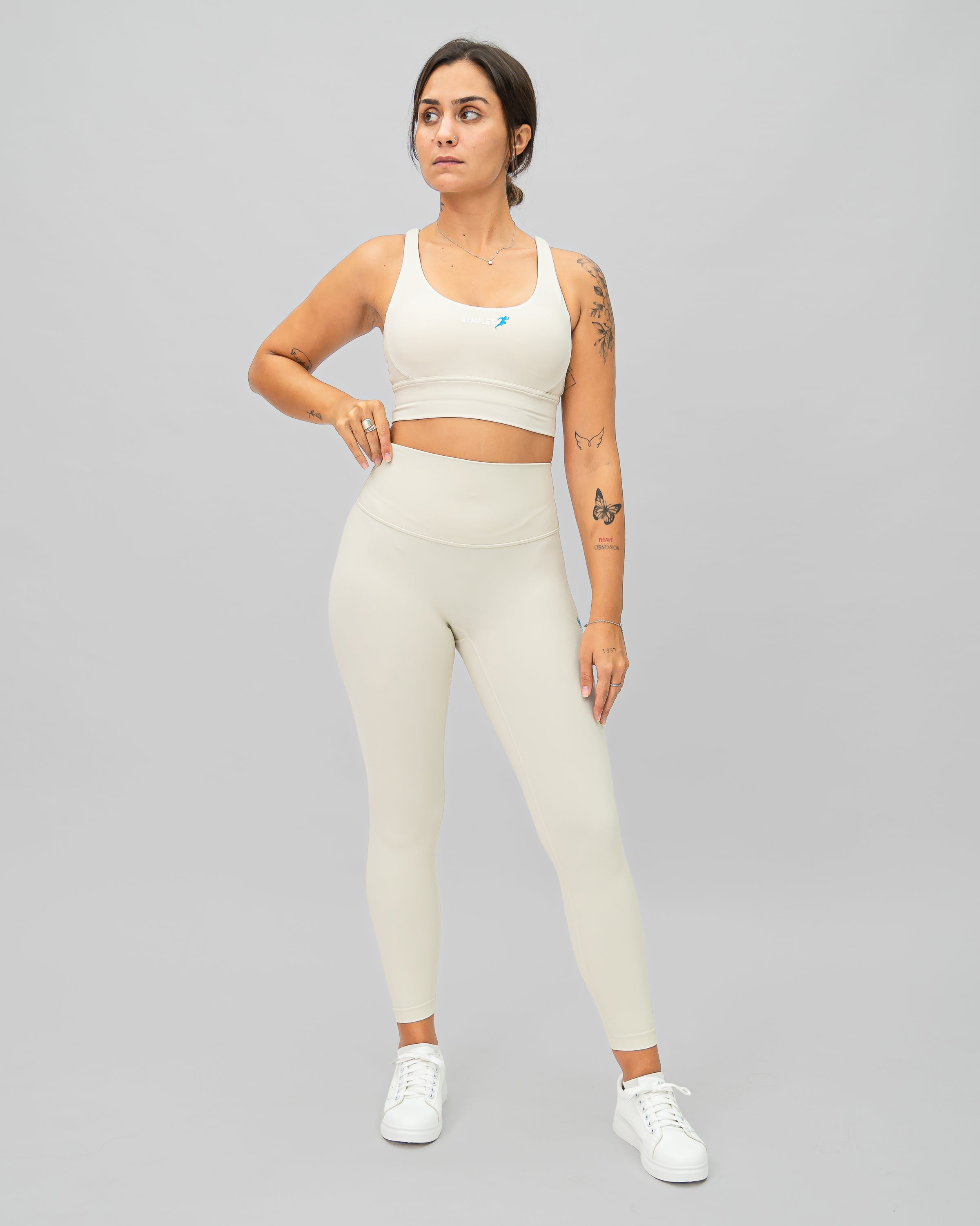 Nova Leggings - Light Ivory