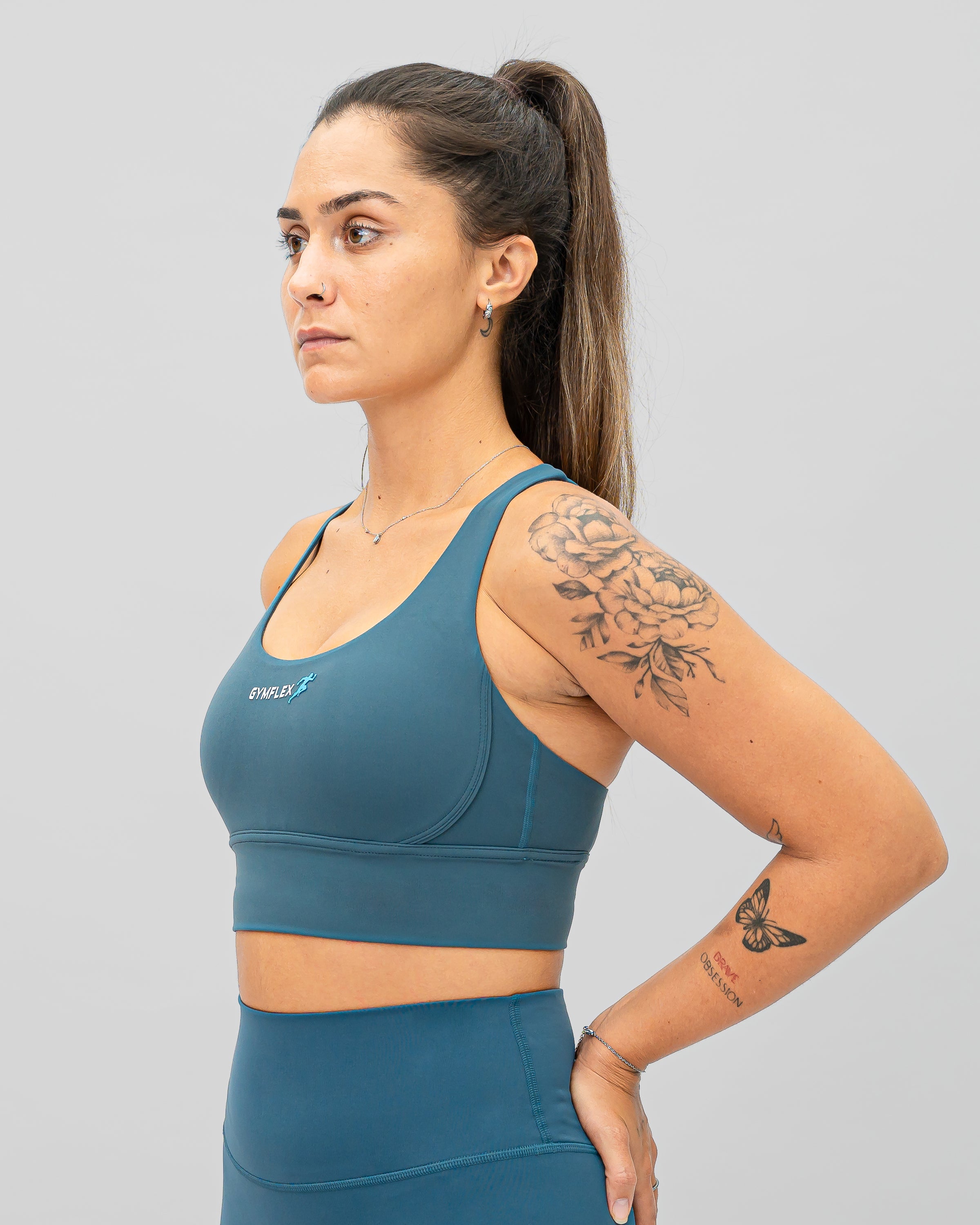 Nova Sports Bra - Jungle Green
