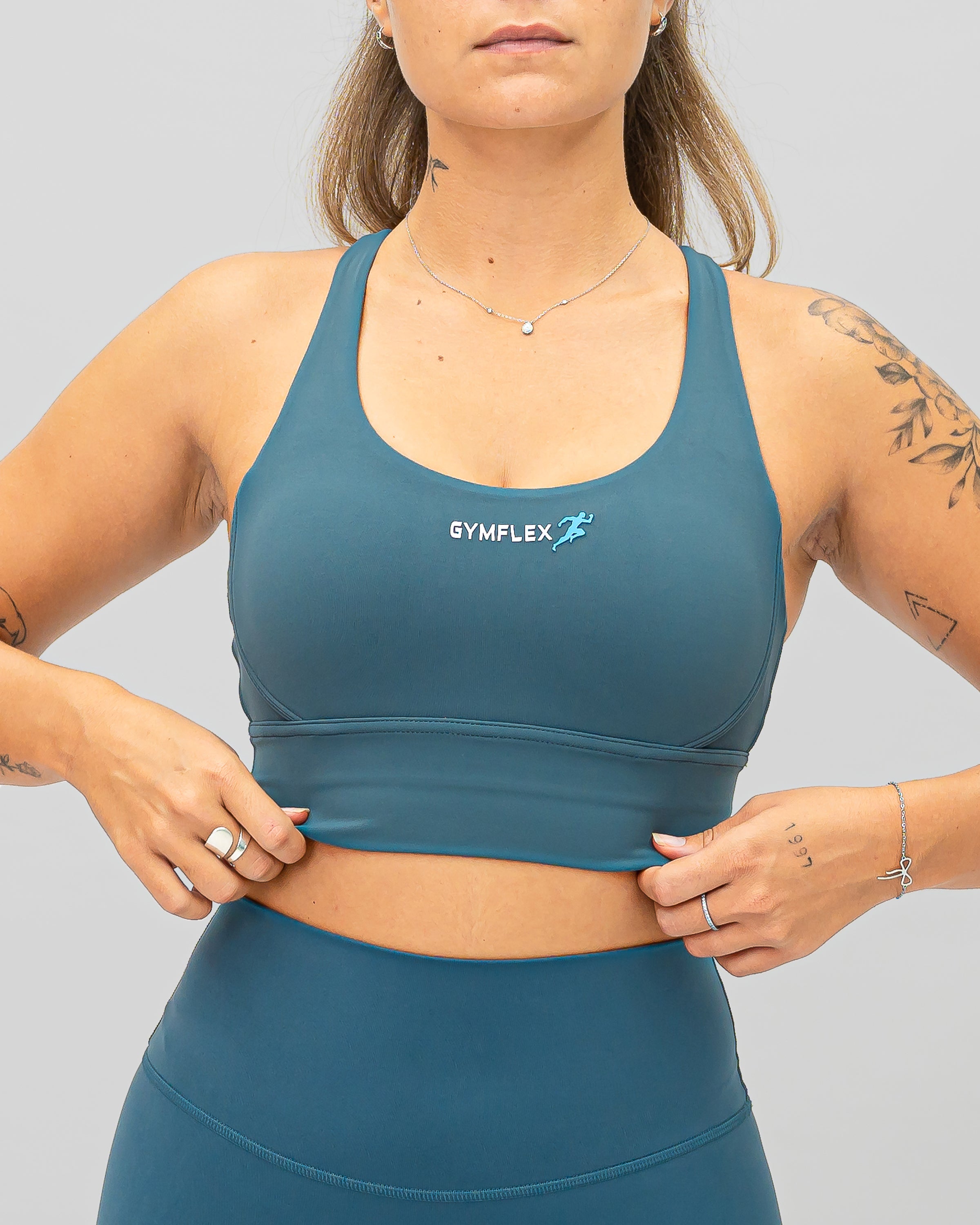 Nova Sports Bra - Jungle Green
