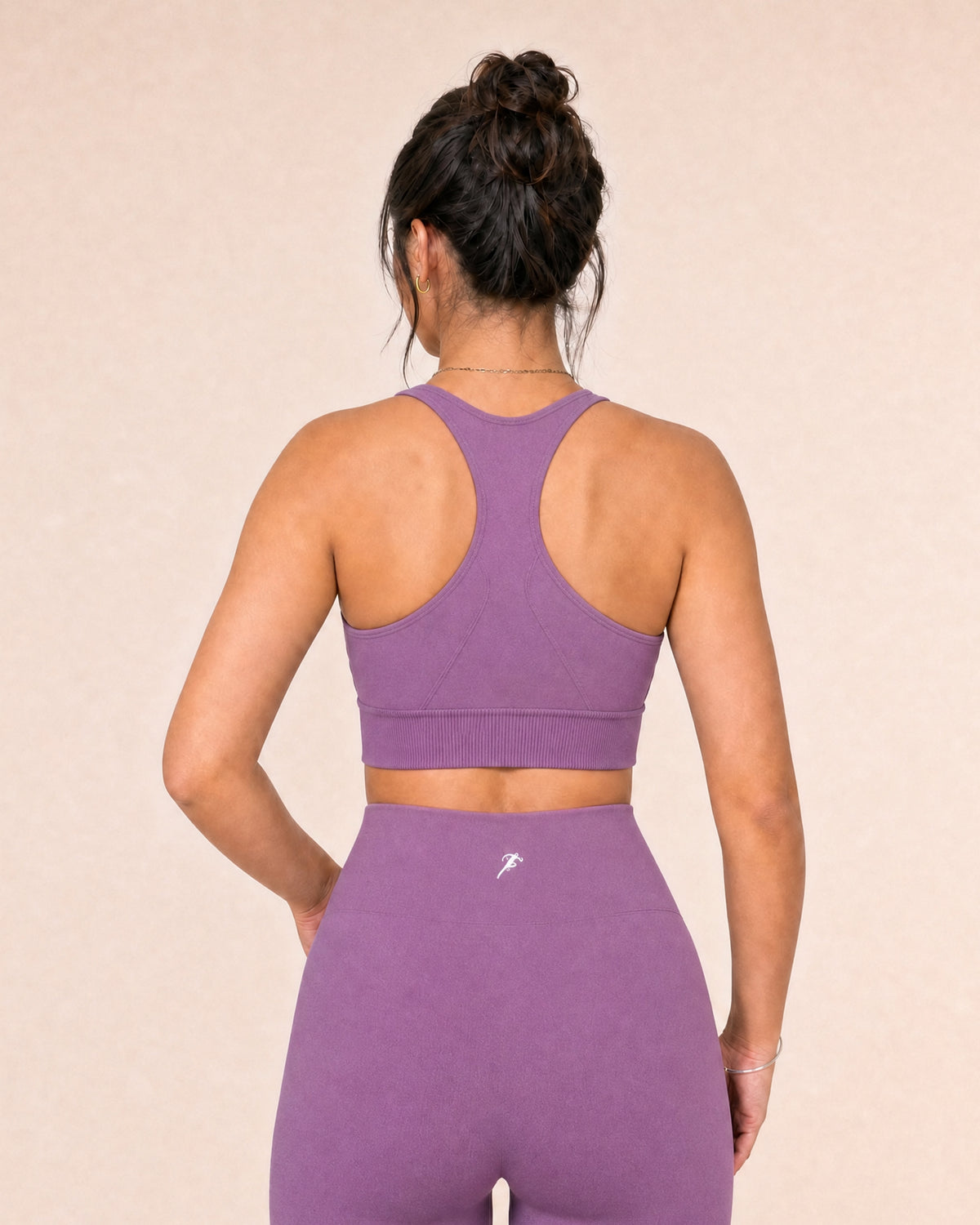 Aura Sport Bra - Purple Taro