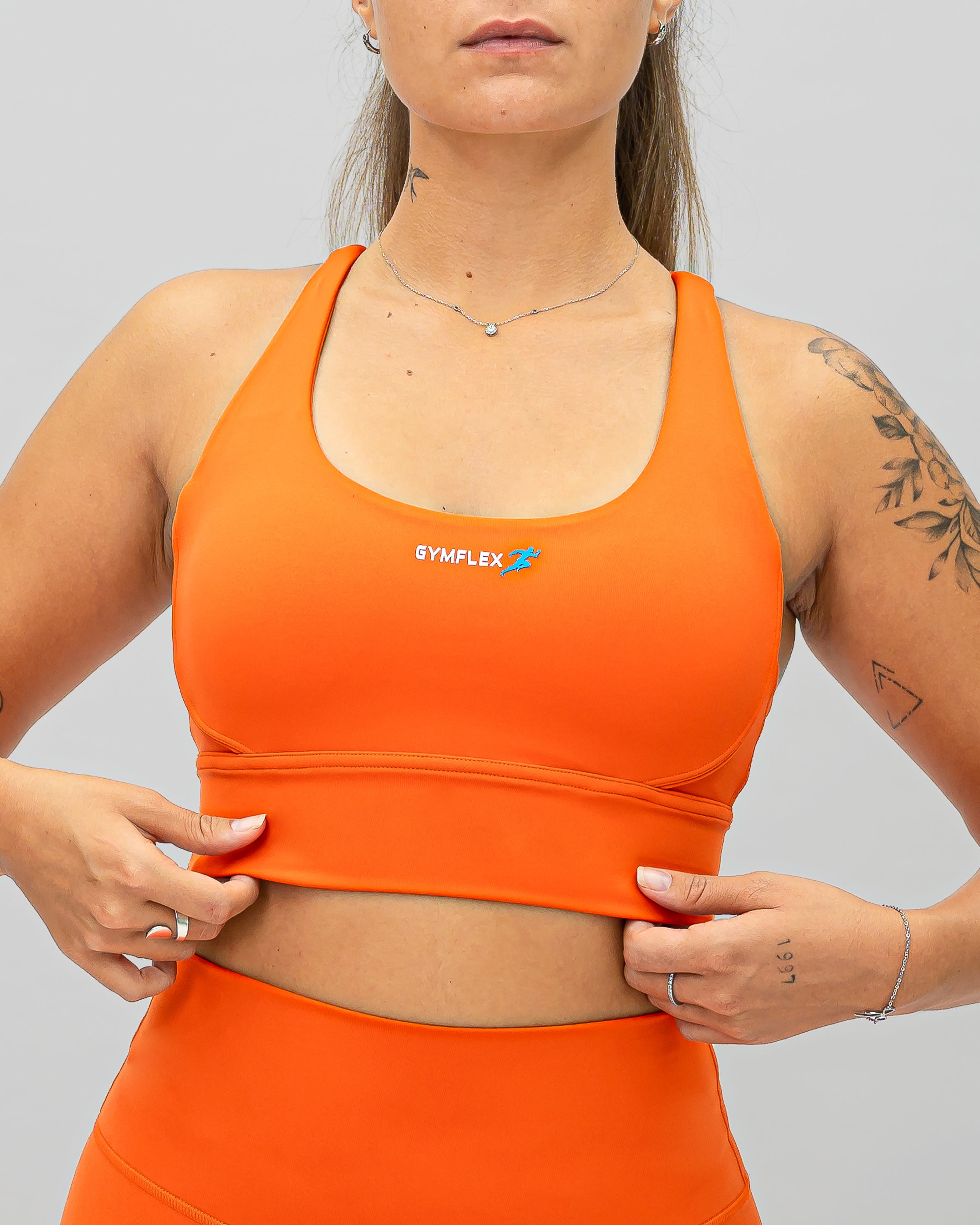Nova Sports Bra - Tangelo