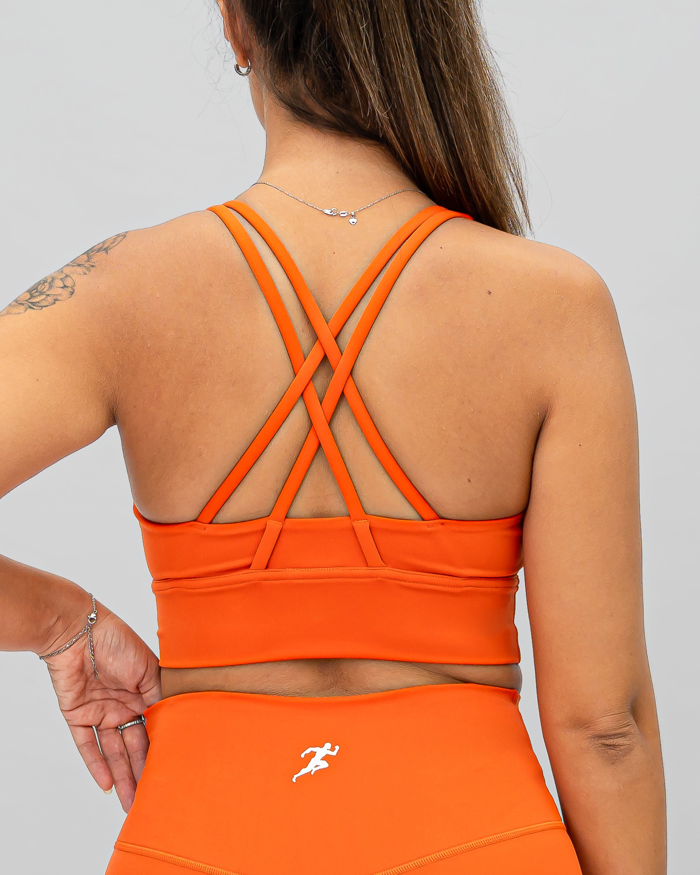 Nova Sports Bra - Tangelo