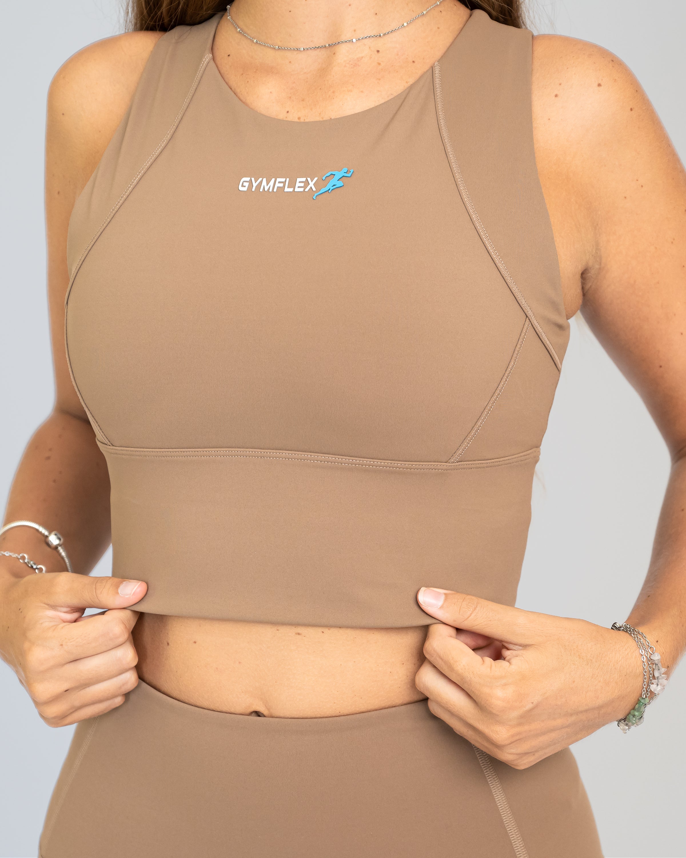 Energize Khaki Sports Bra