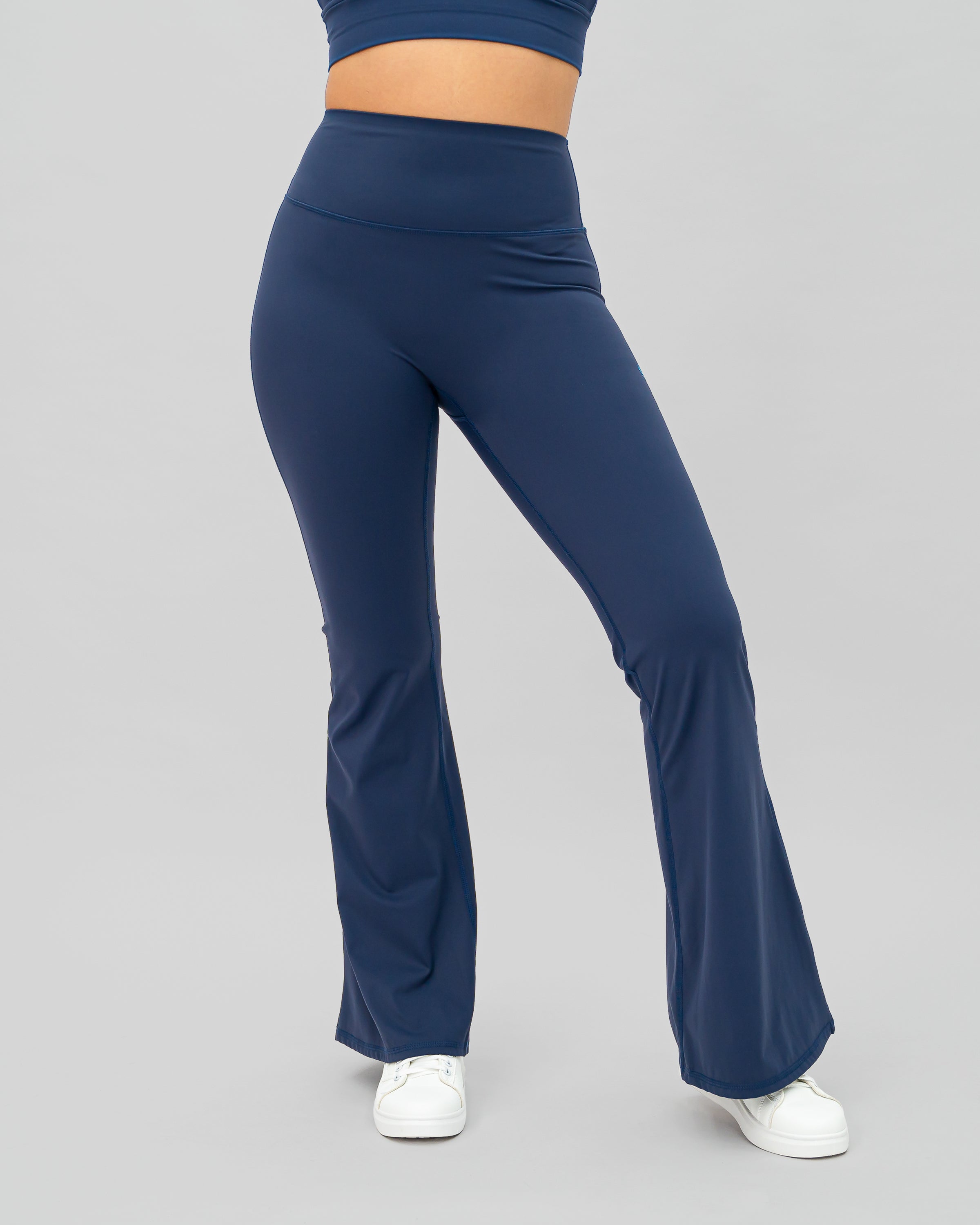 Nova Flare Leggings - Navy
