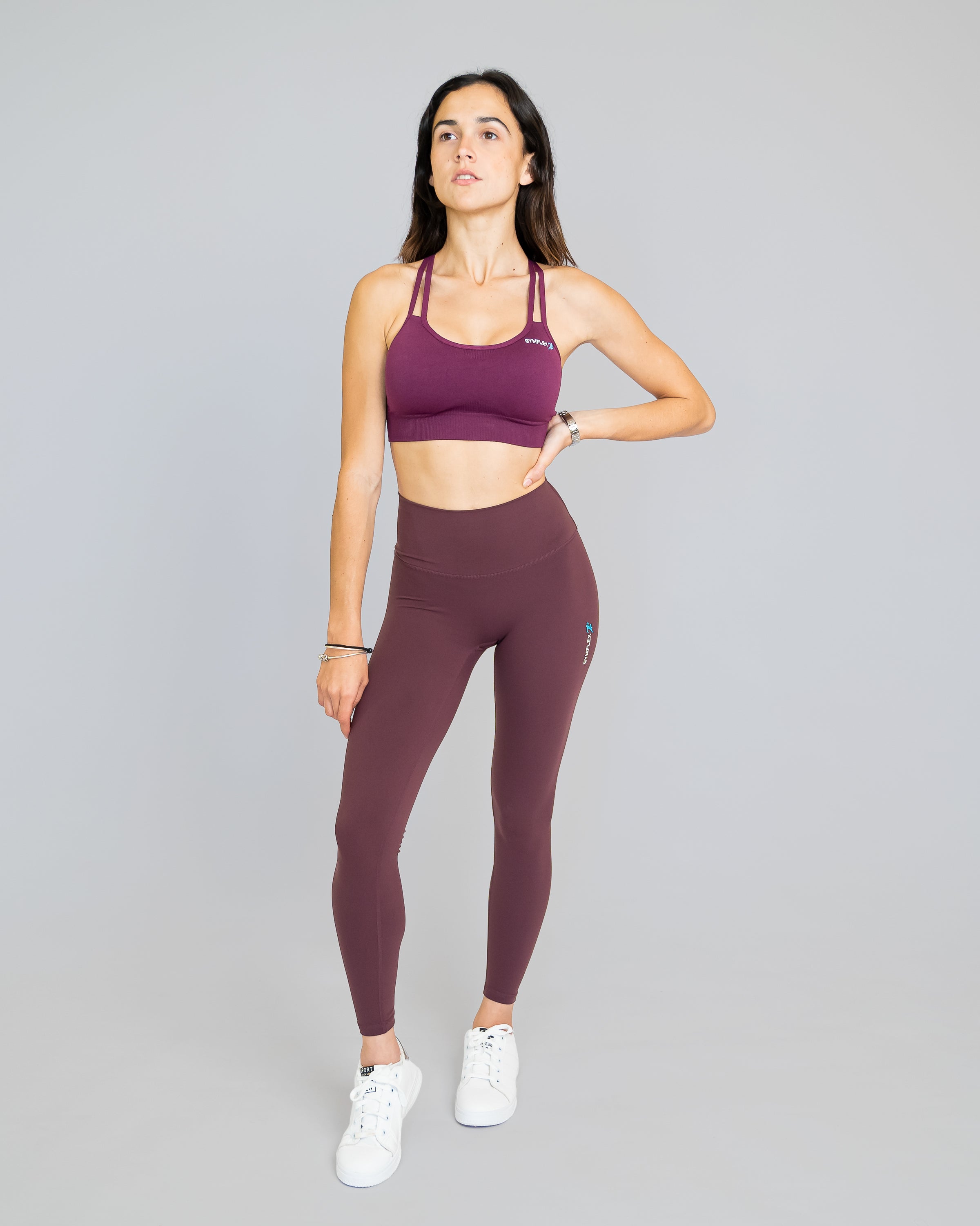Yoga Legging - Dark Scarlet