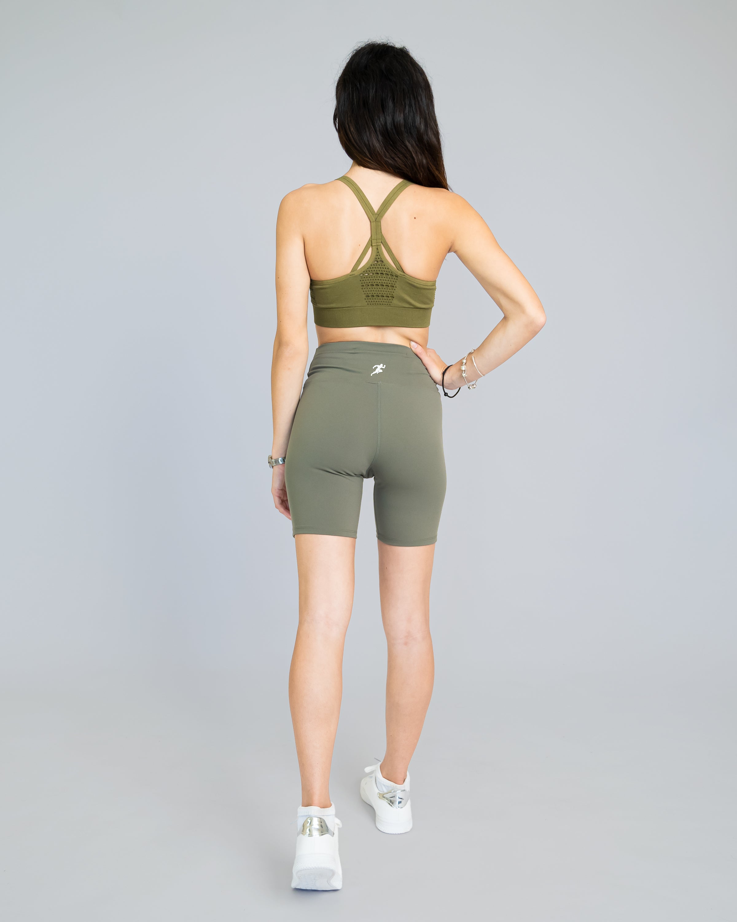 Yoga Shorts - Fern Green