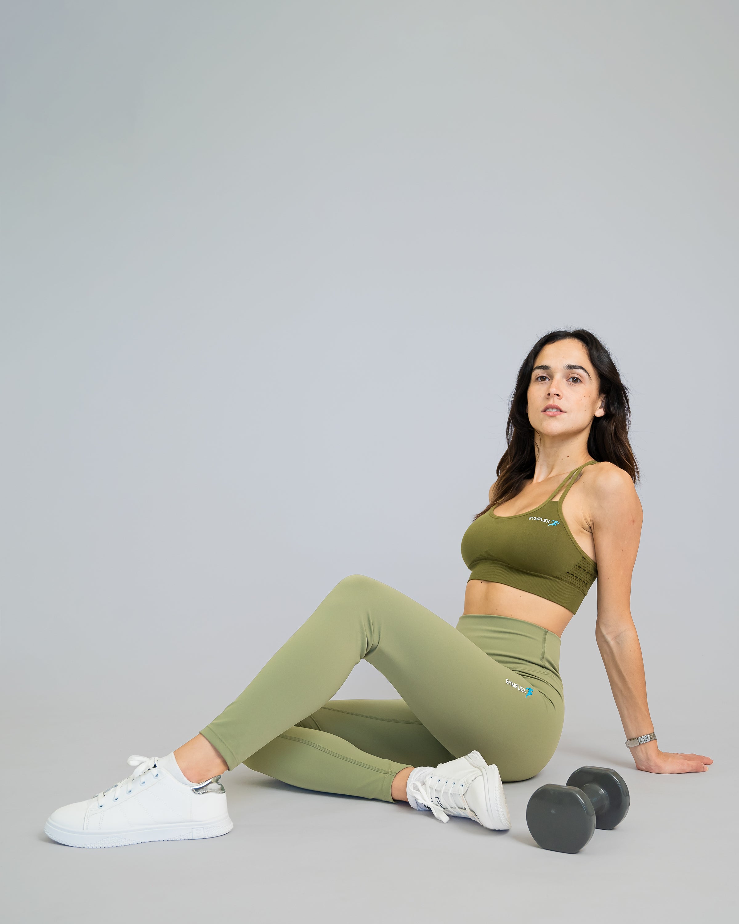 Yoga Leggings - Olive Green