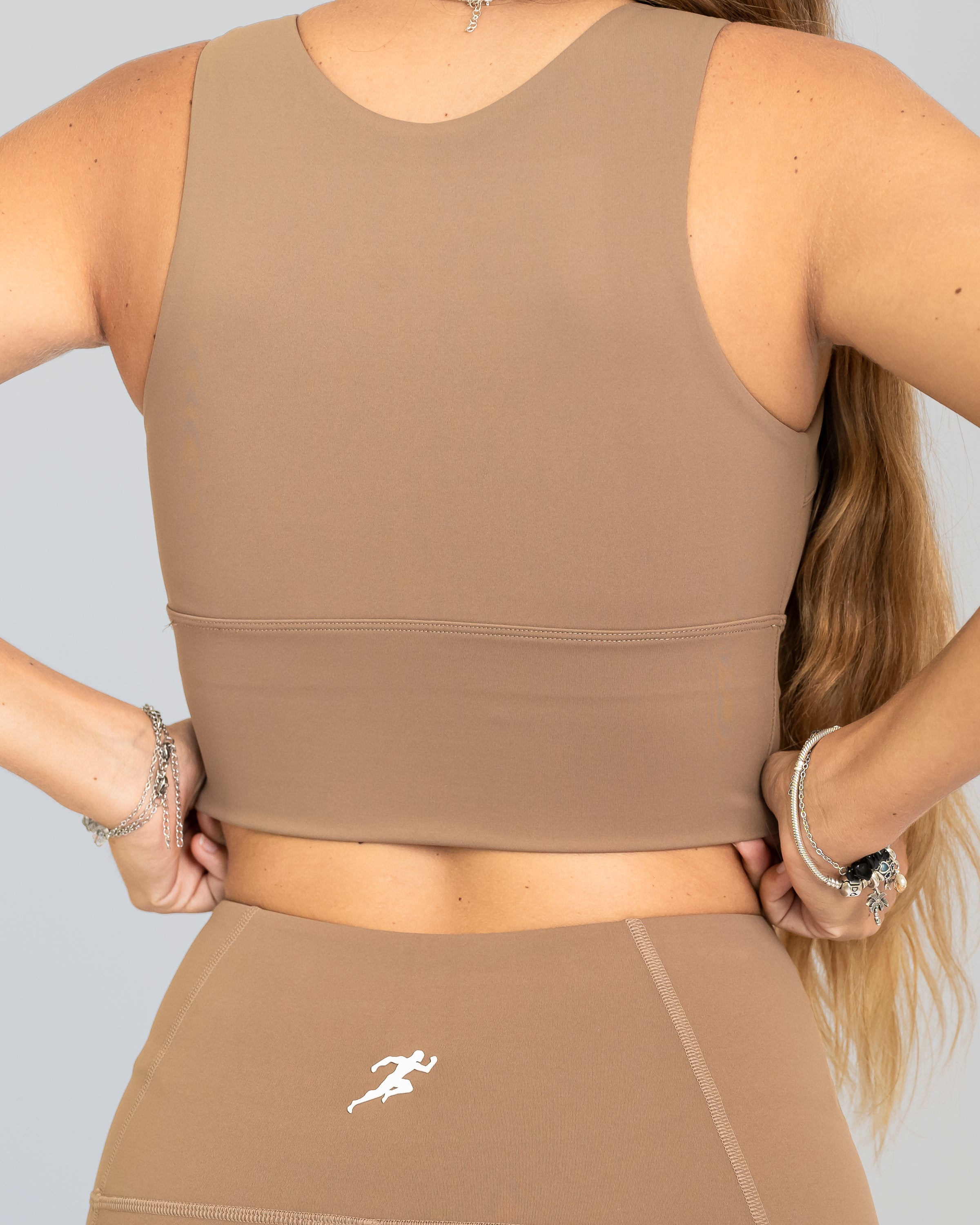 Energize Khaki Sports Bra