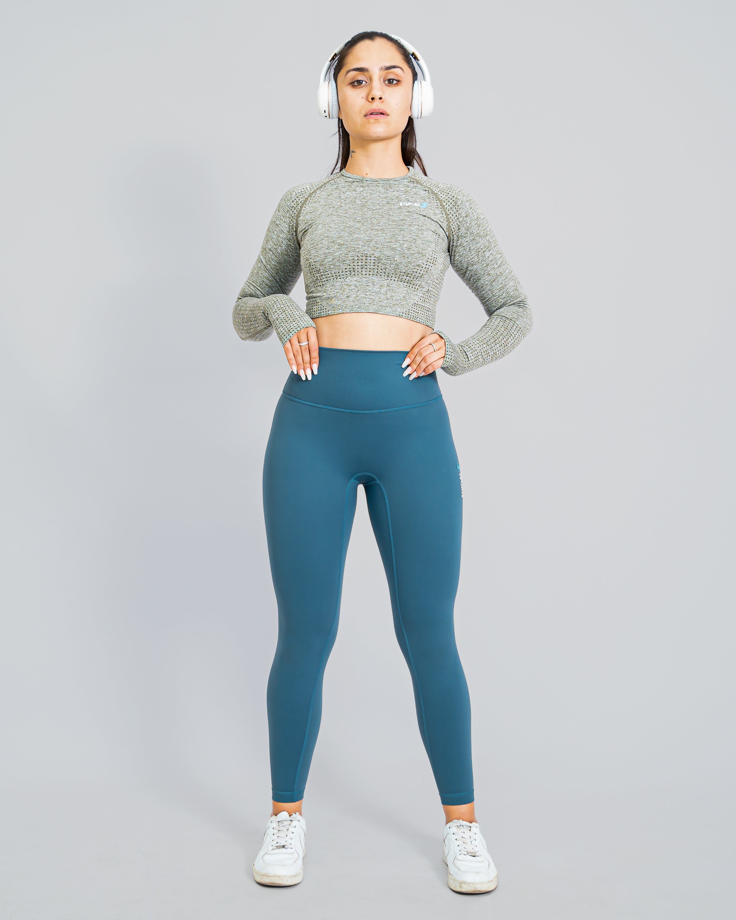 Yoga Legging - Steel Blue