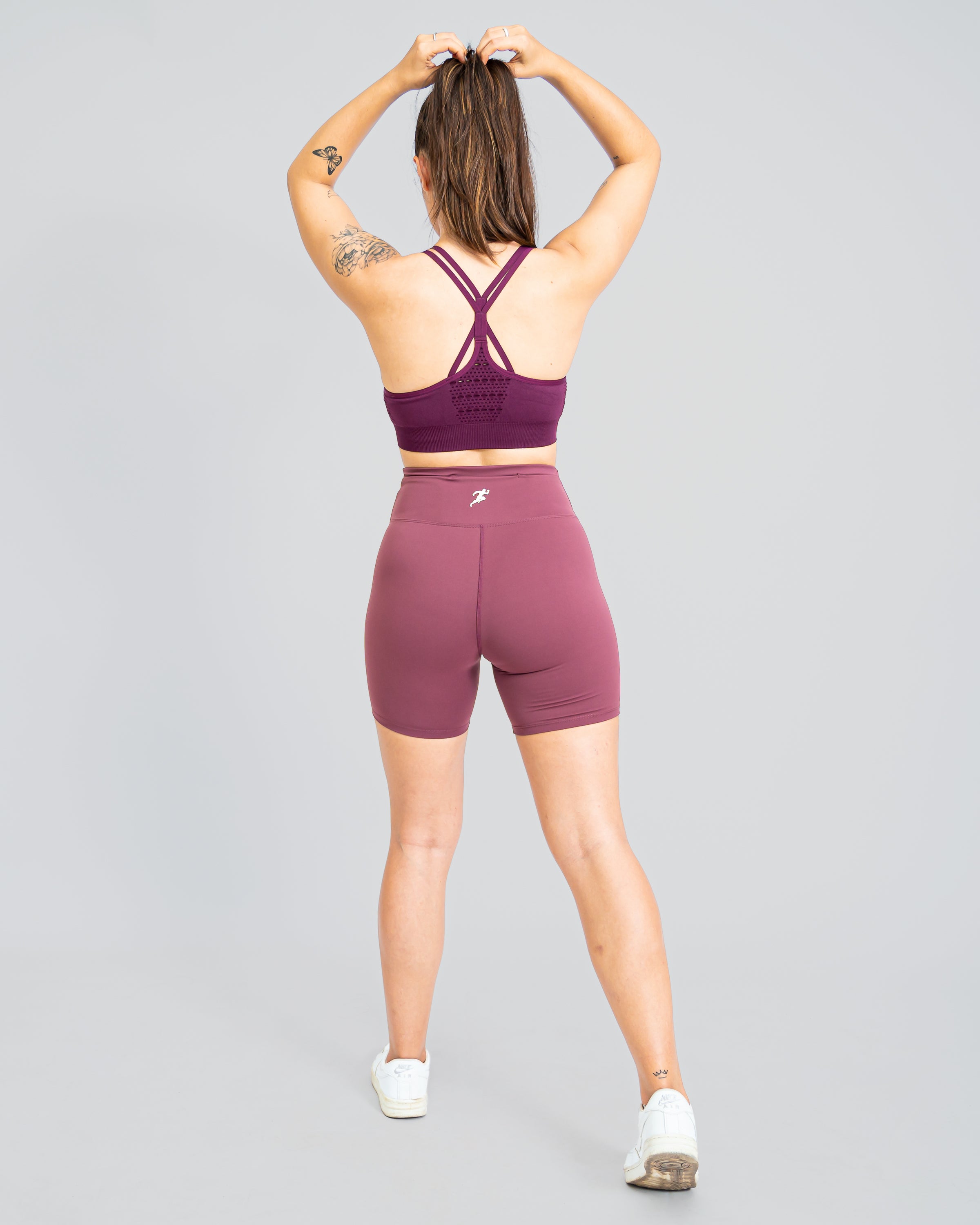 Yoga Shorts - Grenat