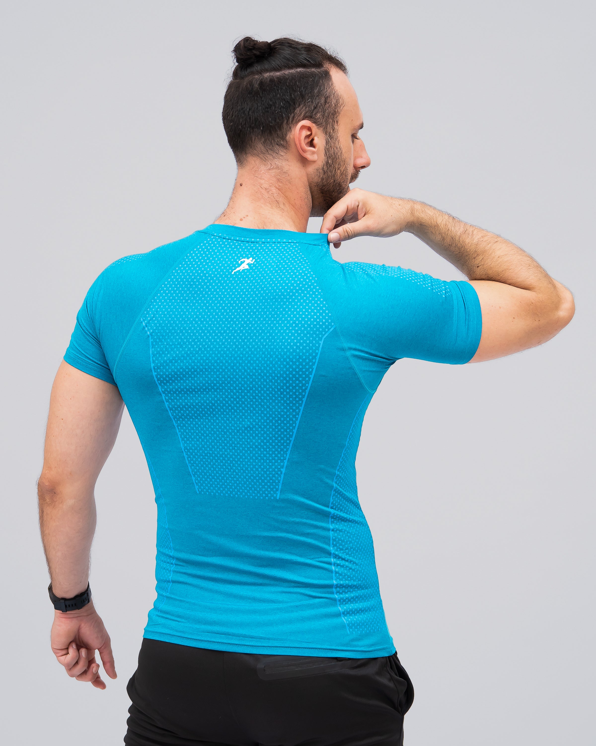 GymFlex Sky Blue Men’s T-shirt