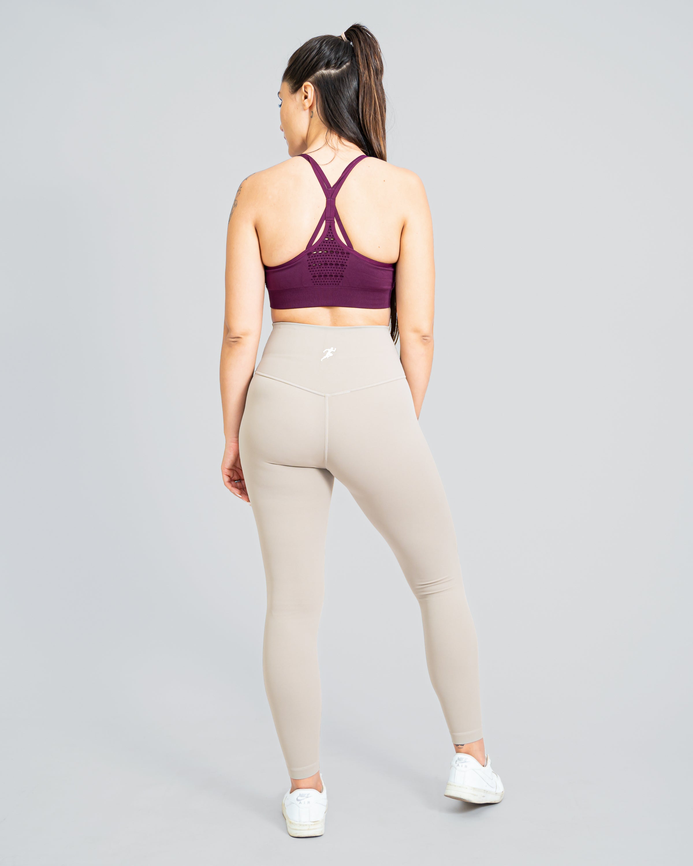 Flex Strappy Grenat Sports Bra