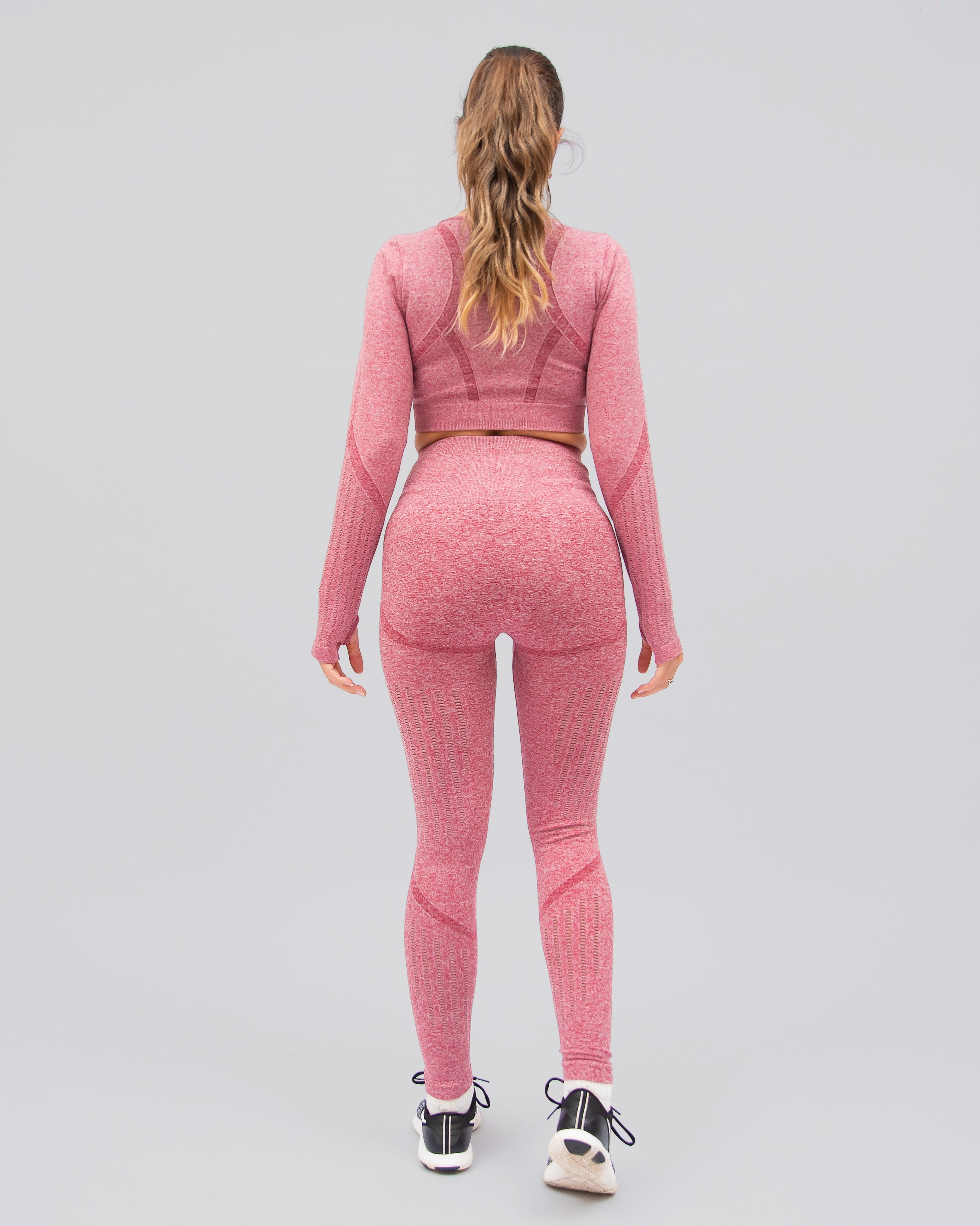 Dynamic Pink Seamless Legging