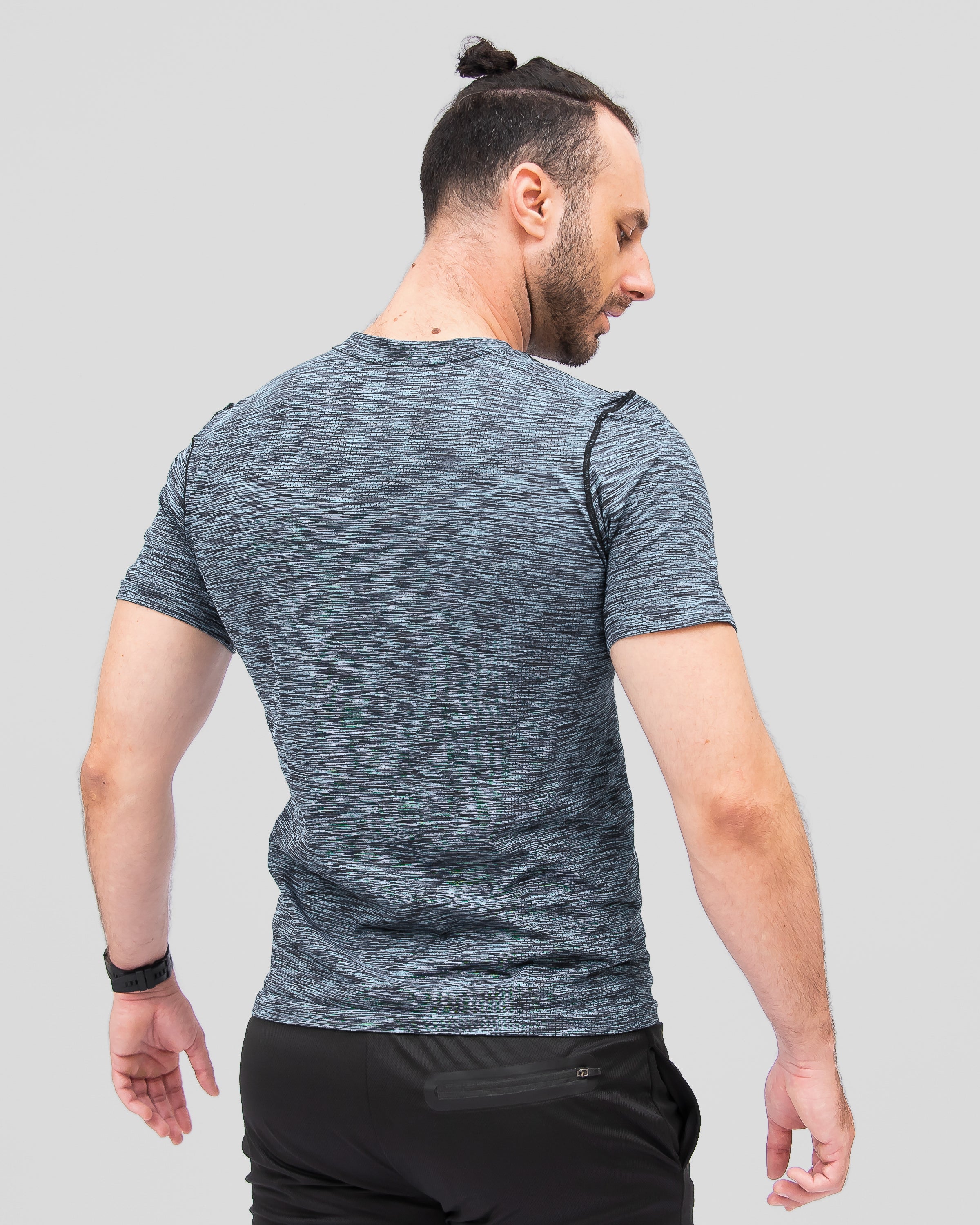 Powersports Grey T-Shirt  (Oversize)