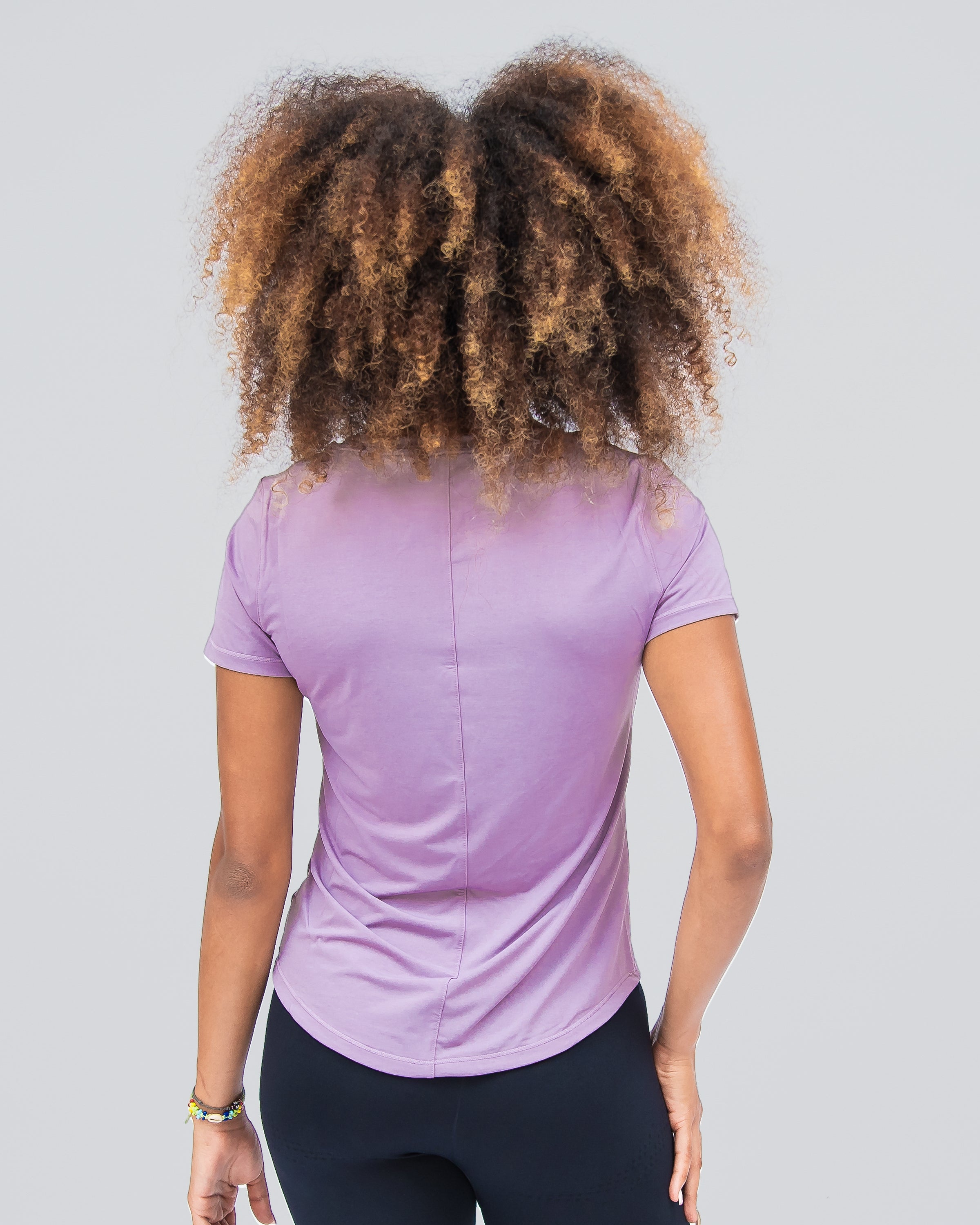 Evolve Light Purple Women T-shirt