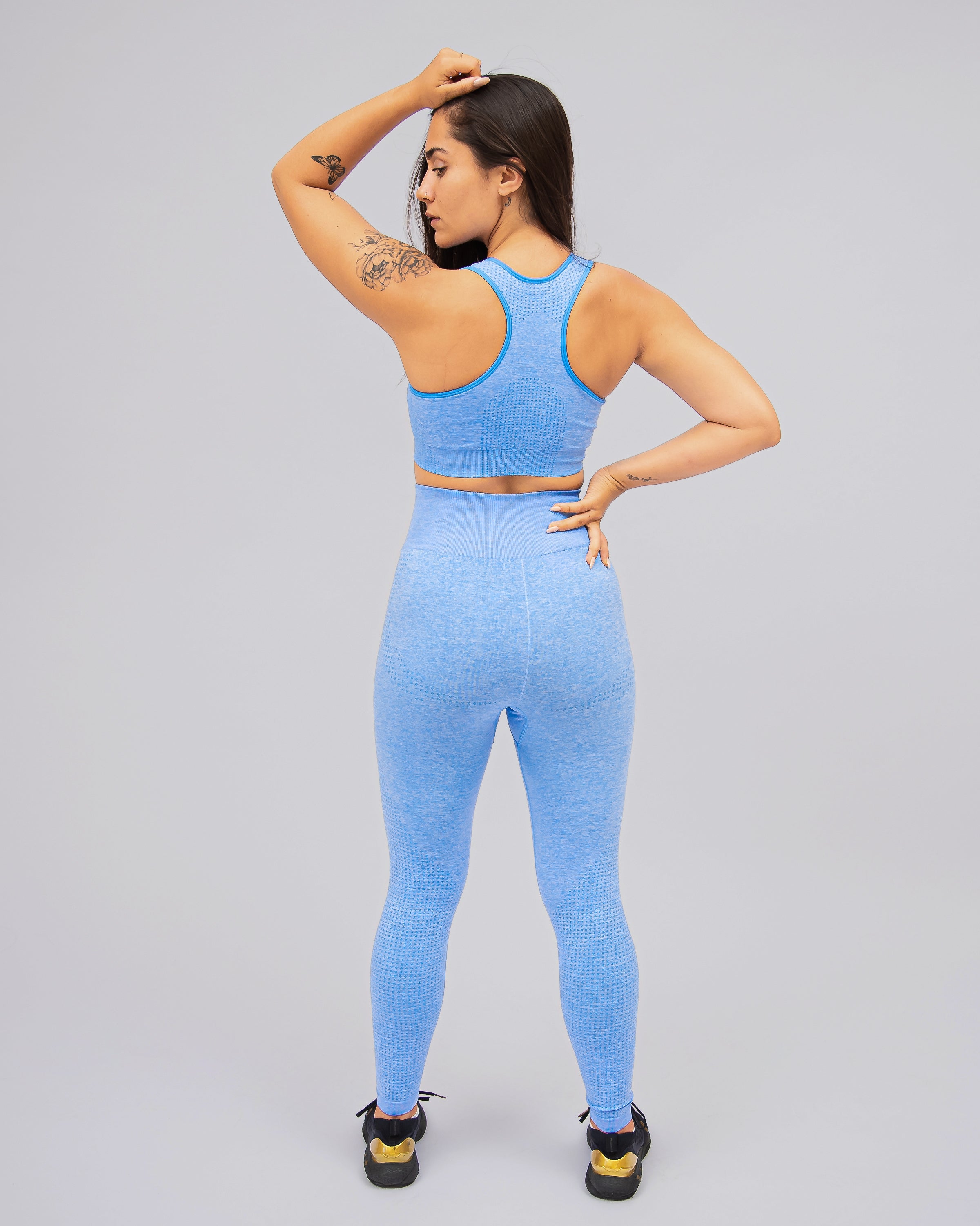 Active Baby Blue Sports Bra