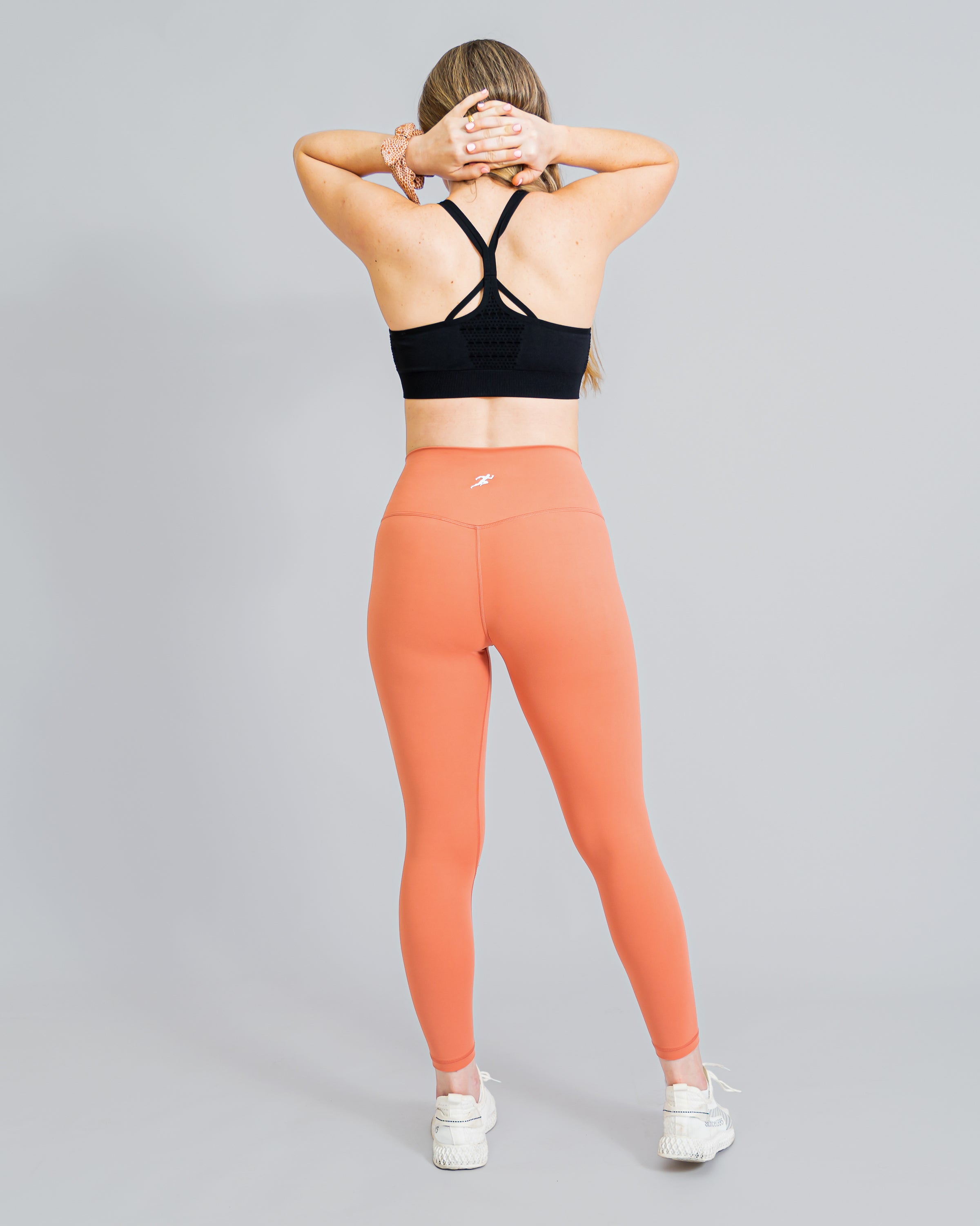 Yoga Legging - Coral Orange