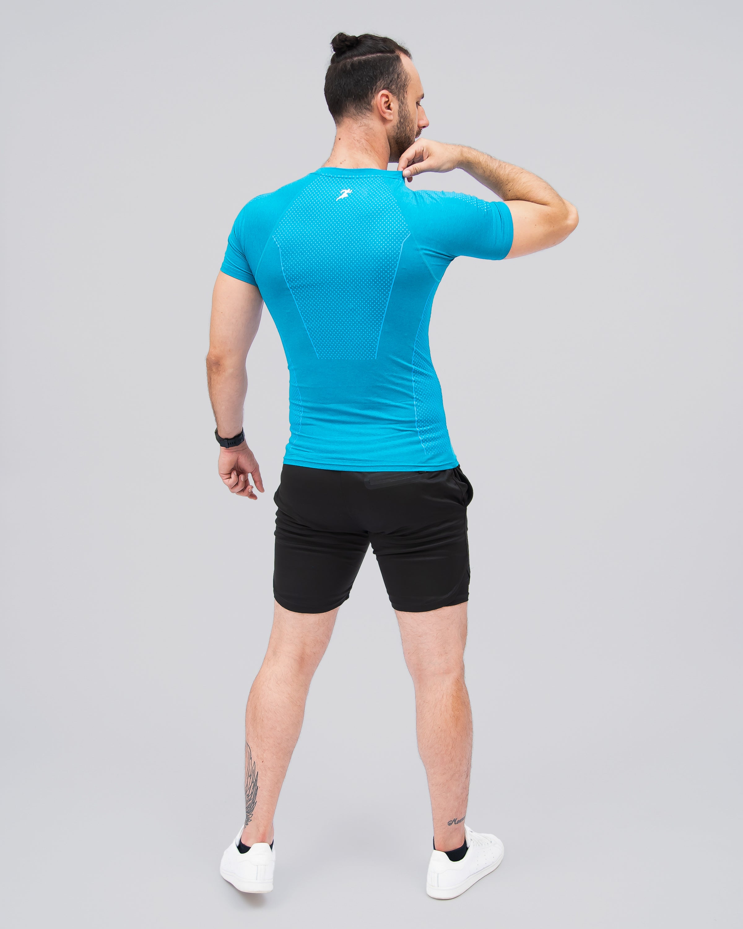 GymFlex Sky Blue Men’s T-shirt