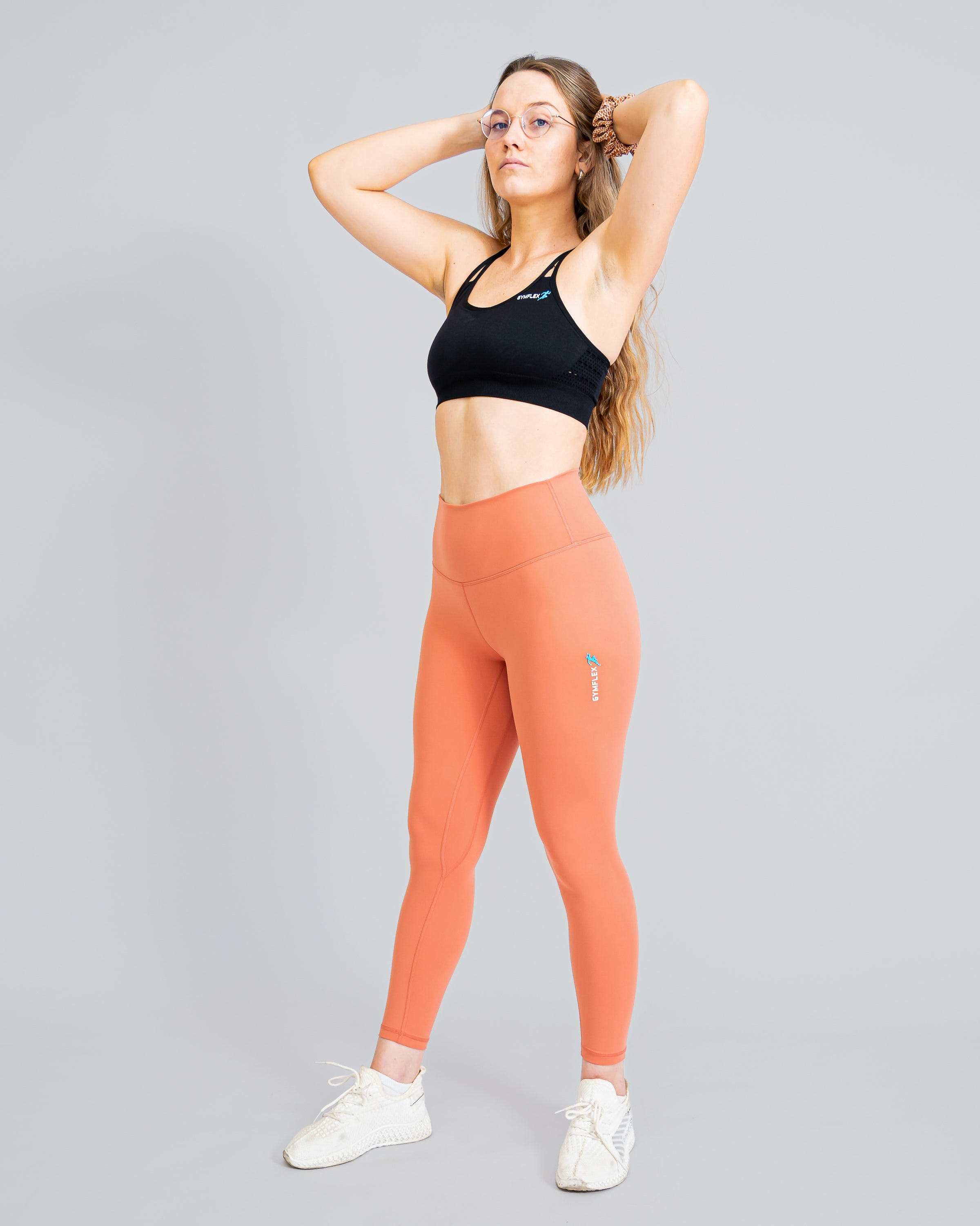 Yoga Legging - Coral Orange